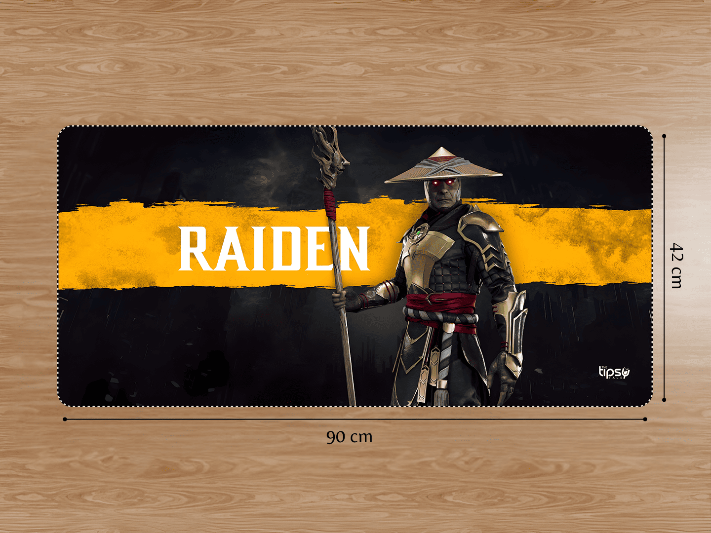 "RAIDEN MORTAL KOMBAT" Gaming Mousepad Elevate Your Gaming Experience
