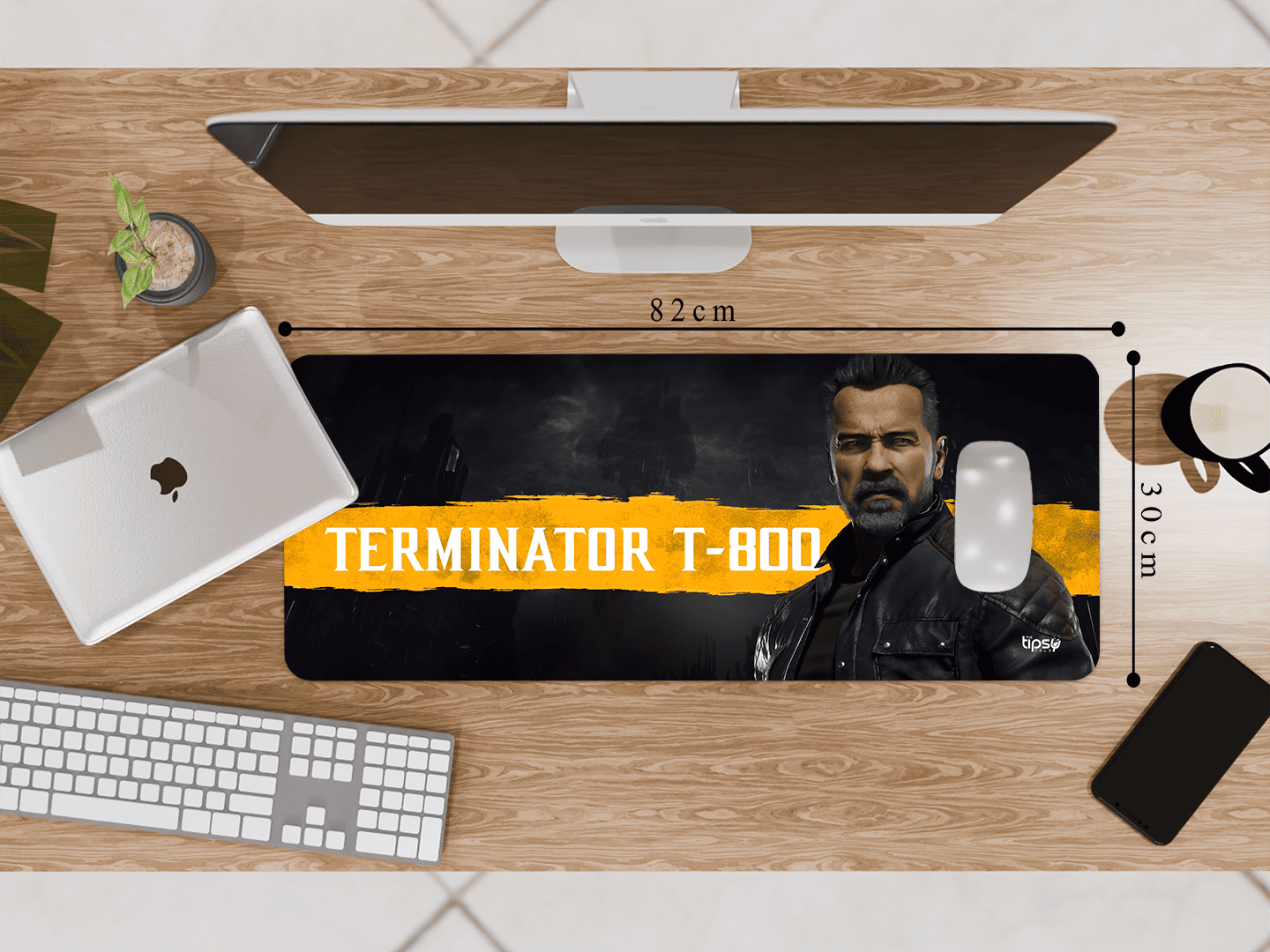 "MORTAL KOMBAT 11 TERMINATOR " Gaming Mousepad Elevate Your Gaming Experience