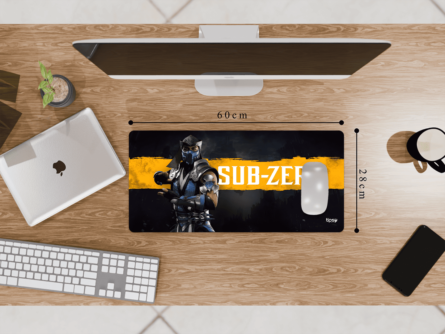 "MORTAL KOMBAT 11 SUB ZERO" Gaming Mousepad Elevate Your Gaming Experience