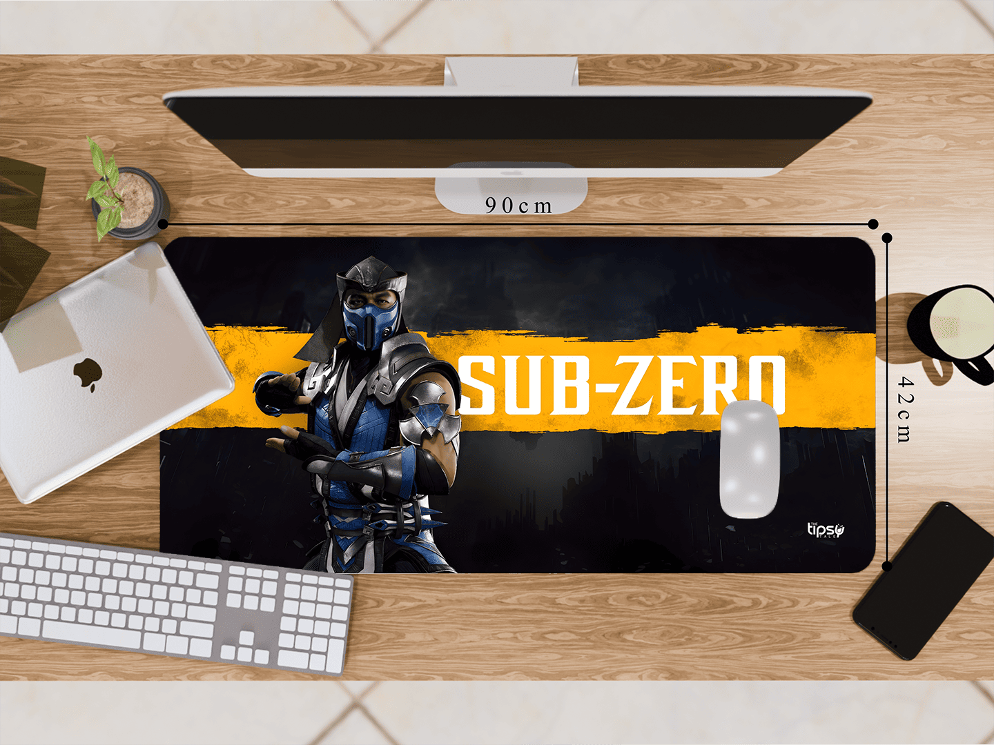 "MORTAL KOMBAT 11 SUB ZERO" Gaming Mousepad Elevate Your Gaming Experience