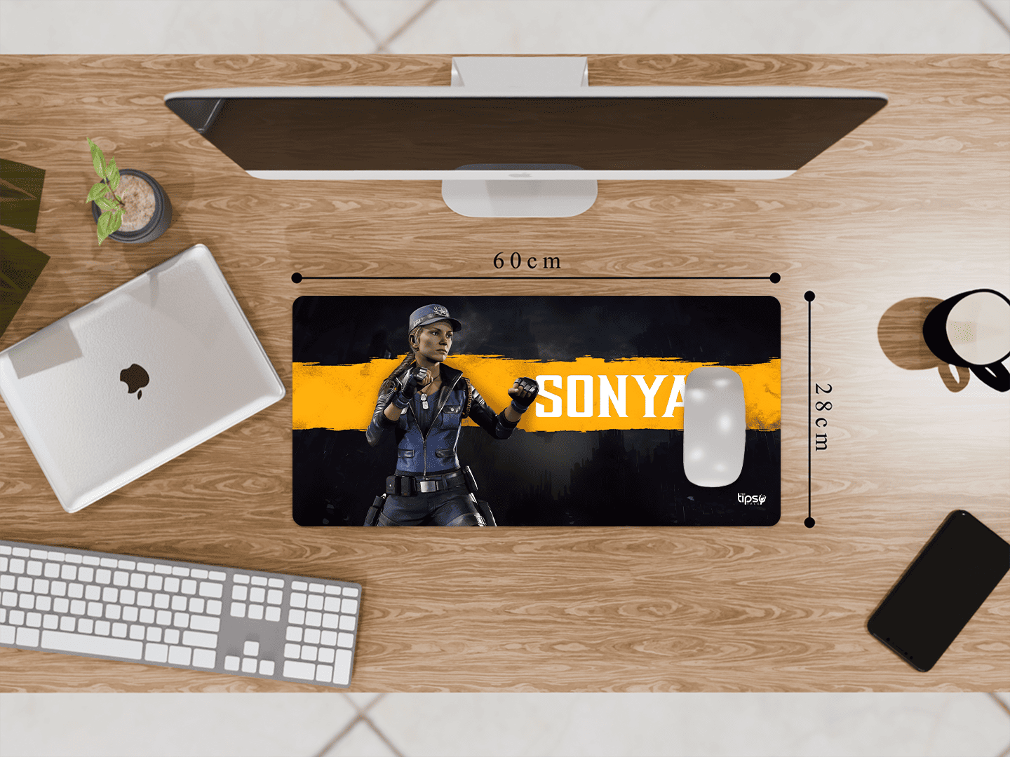"MORTAL KOMBAT 11 SONYA" Gaming Mousepad Elevate Your Gaming Experience