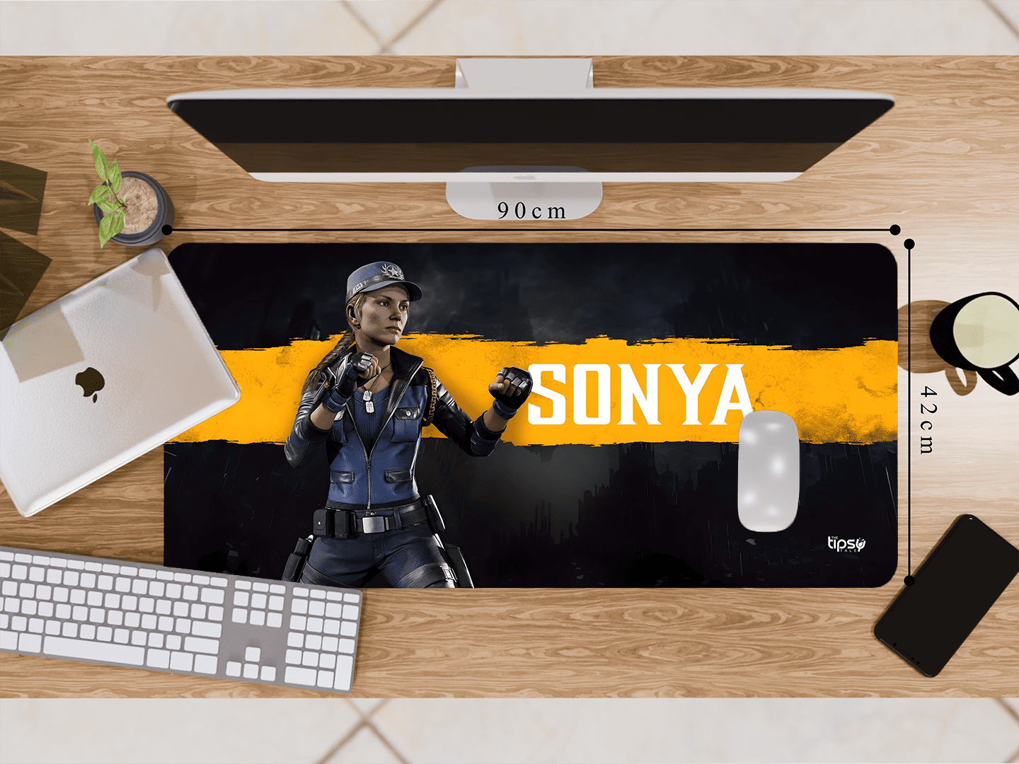 "MORTAL KOMBAT 11 SONYA" Gaming Mousepad Elevate Your Gaming Experience