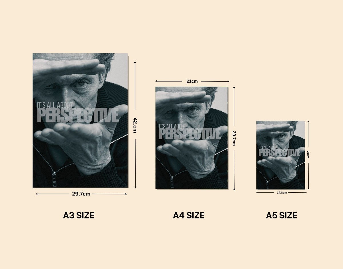 "Perspective"- Shiny & Sturdy Metallic Poster Art That Pops & Sticks