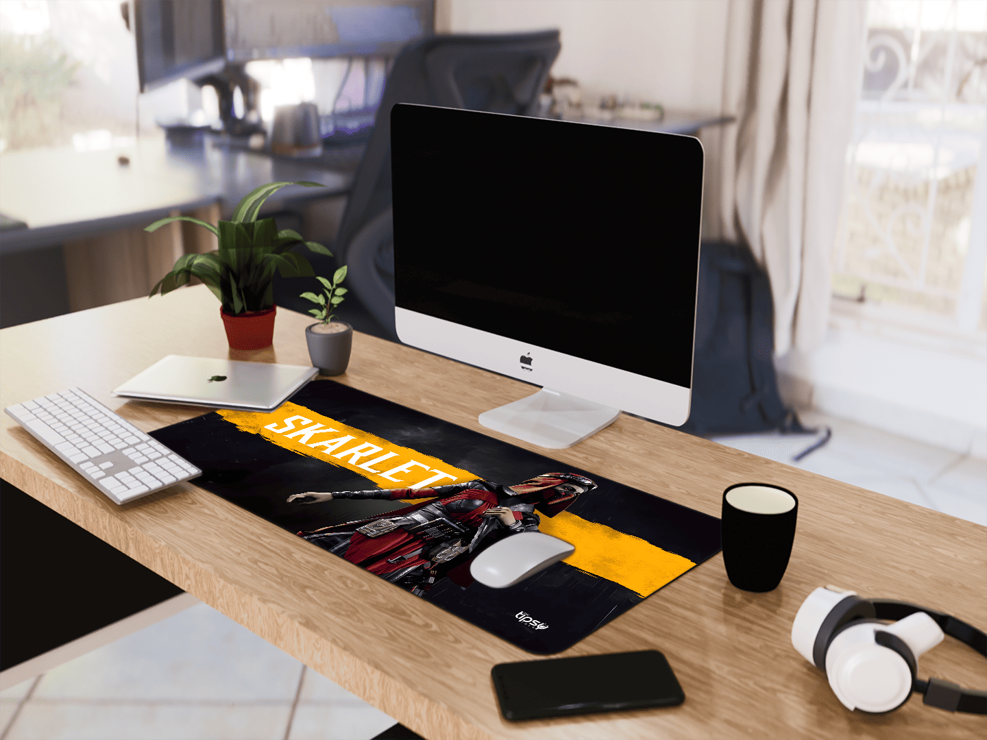 "MORTAL KOMBAT 11 SKARLET" Gaming Mousepad Elevate Your Gaming Experience