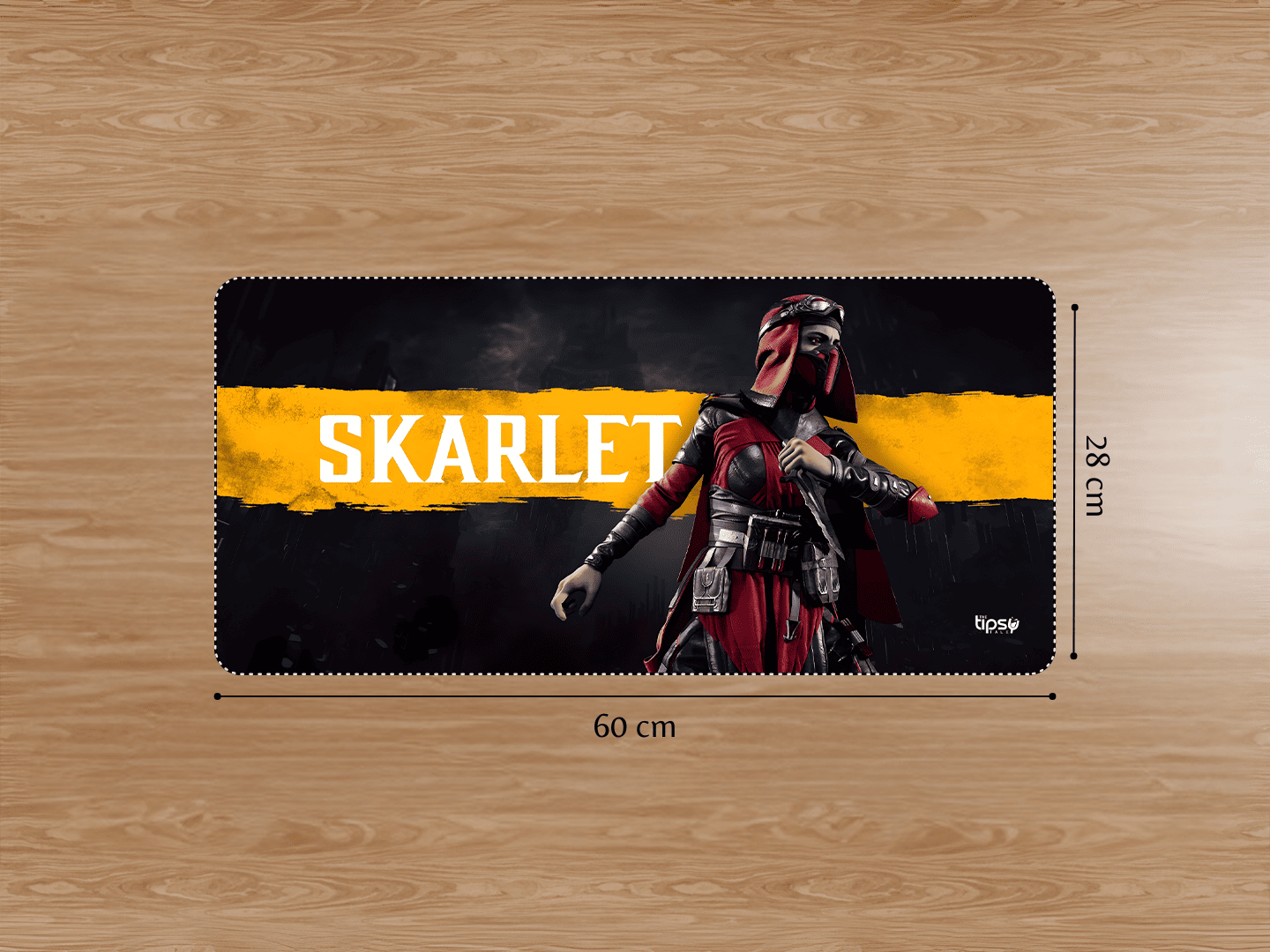 "MORTAL KOMBAT 11 SKARLET" Gaming Mousepad Elevate Your Gaming Experience