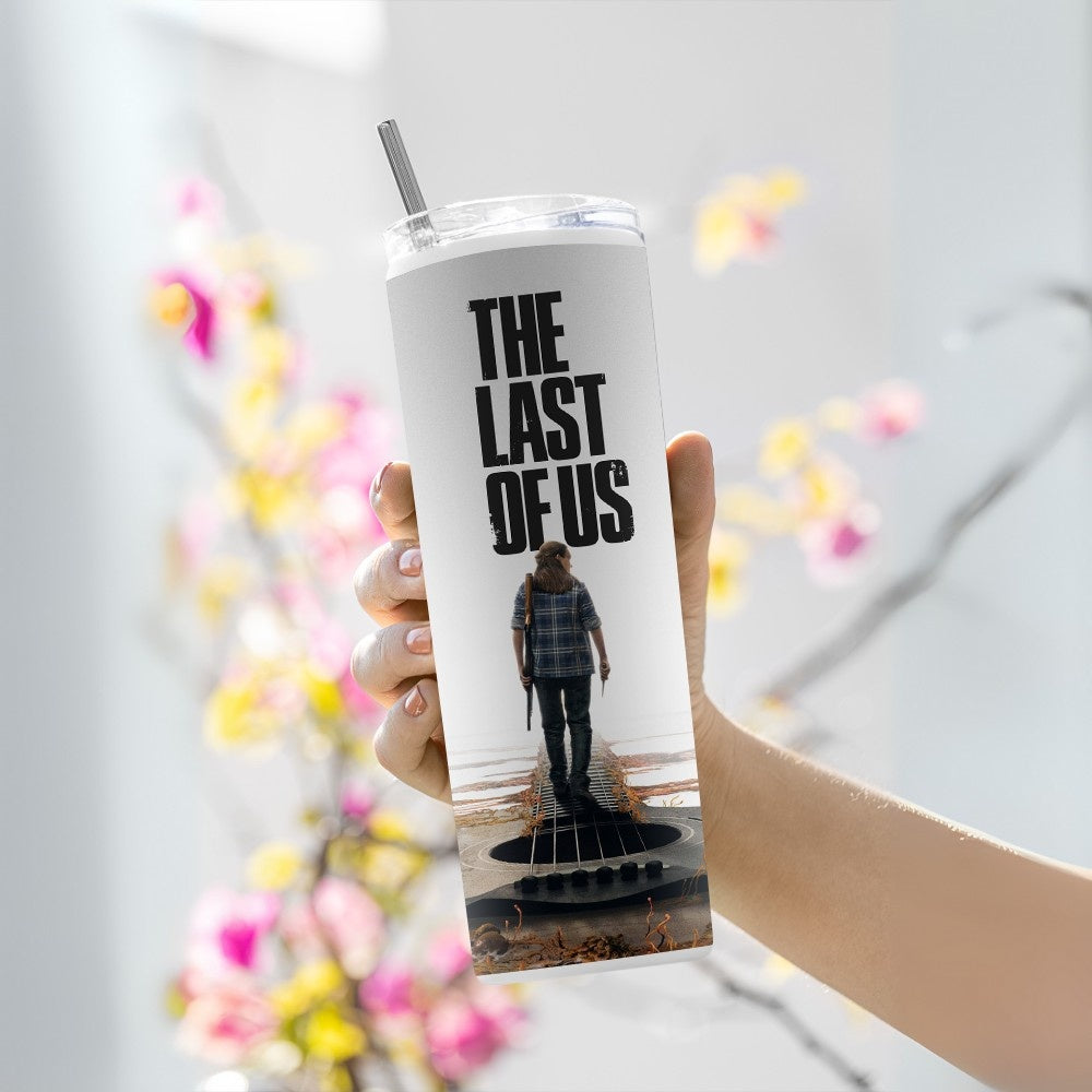 "Ellie -The Last of Us" Tumbler with Metal Straw
