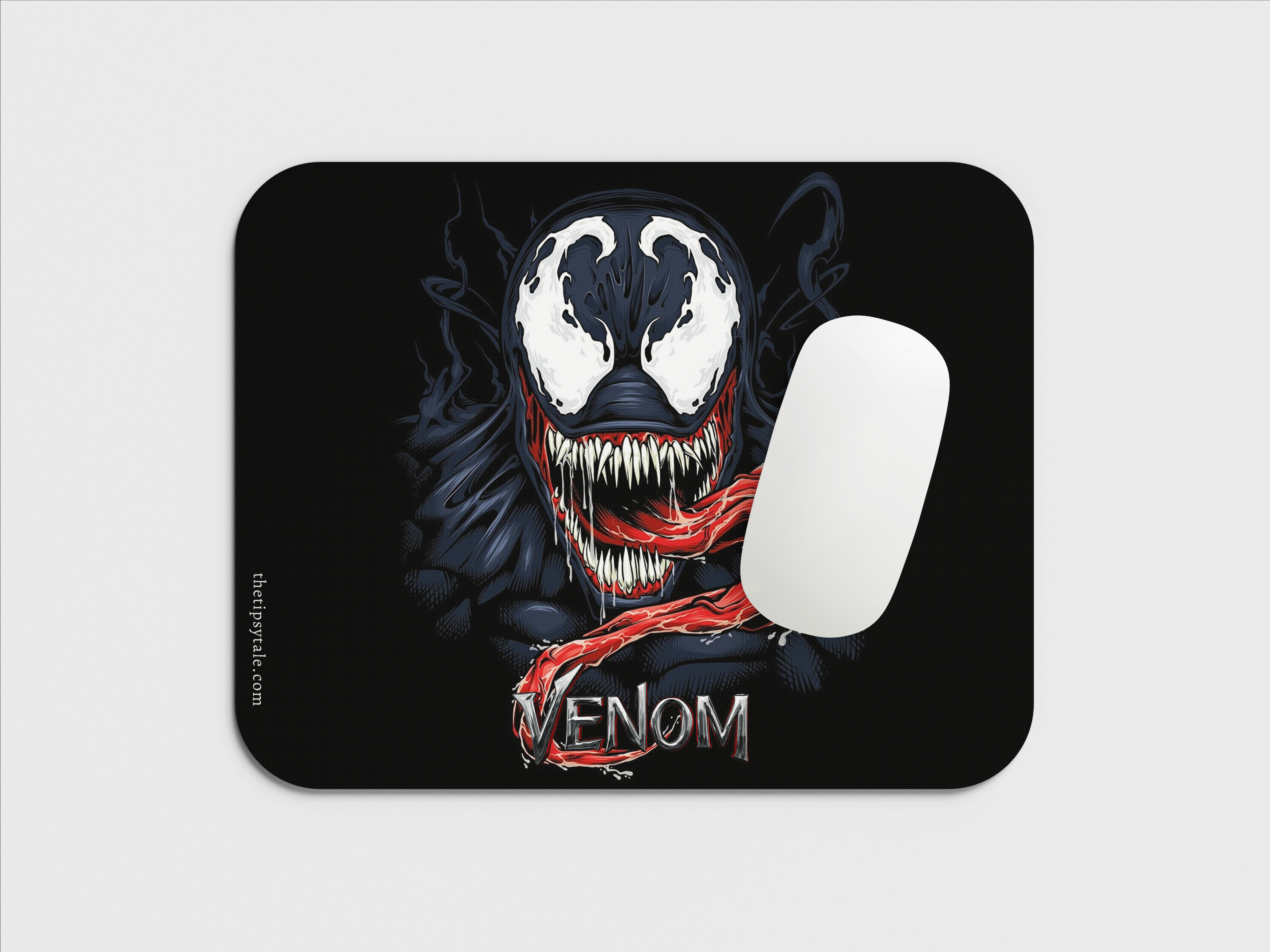 "VENOM THE EVIL LOOK: MOVIE" Mousepad Enhance Your Workspace with Style
