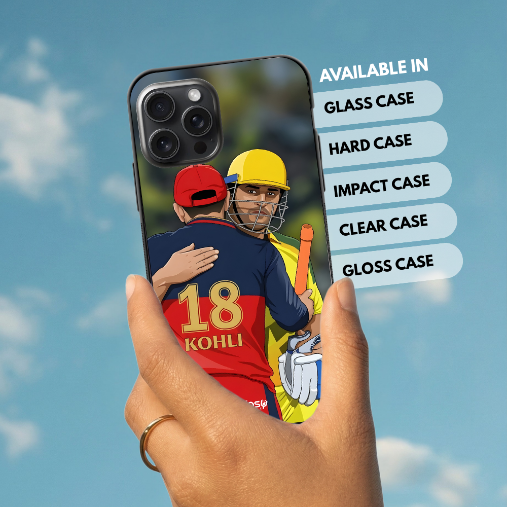 "KING & THALA" -Mobile Covers Shock Resistant, Slim & Stylish Cases