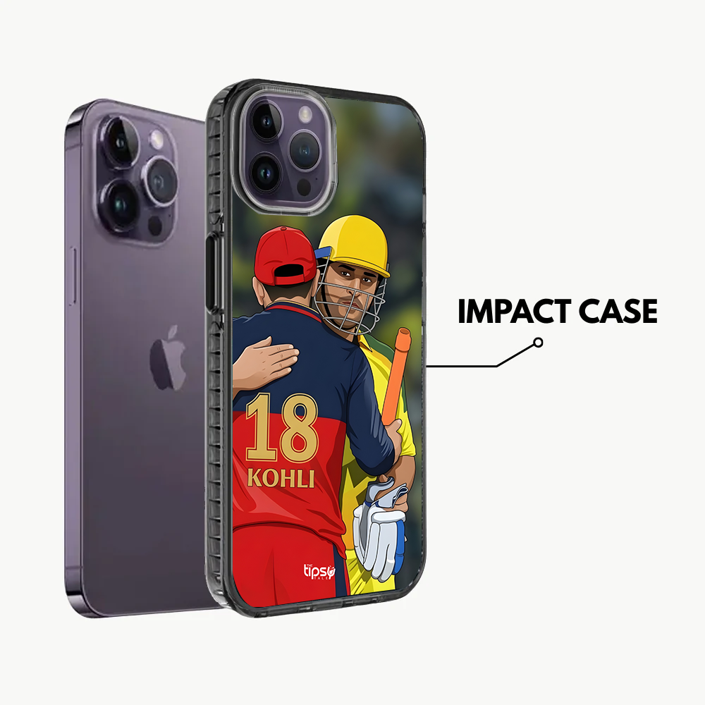 "KING & THALA" -Mobile Covers Shock Resistant, Slim & Stylish Cases