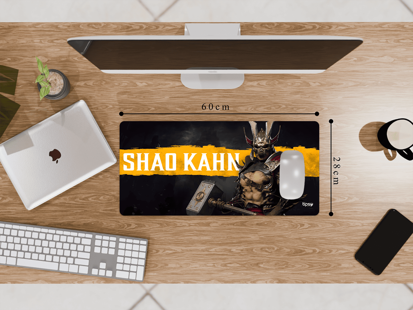 "MORTAL KOMBAT 11 SHAO KAHN" Gaming Mousepad Elevate Your Gaming Experience