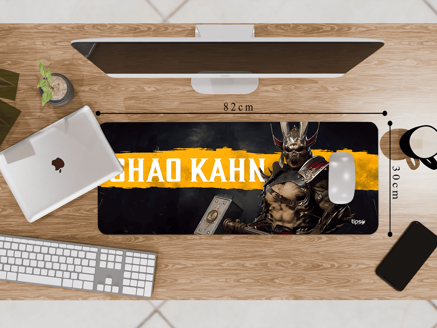 "MORTAL KOMBAT 11 SHAO KAHN" Gaming Mousepad Elevate Your Gaming Experience