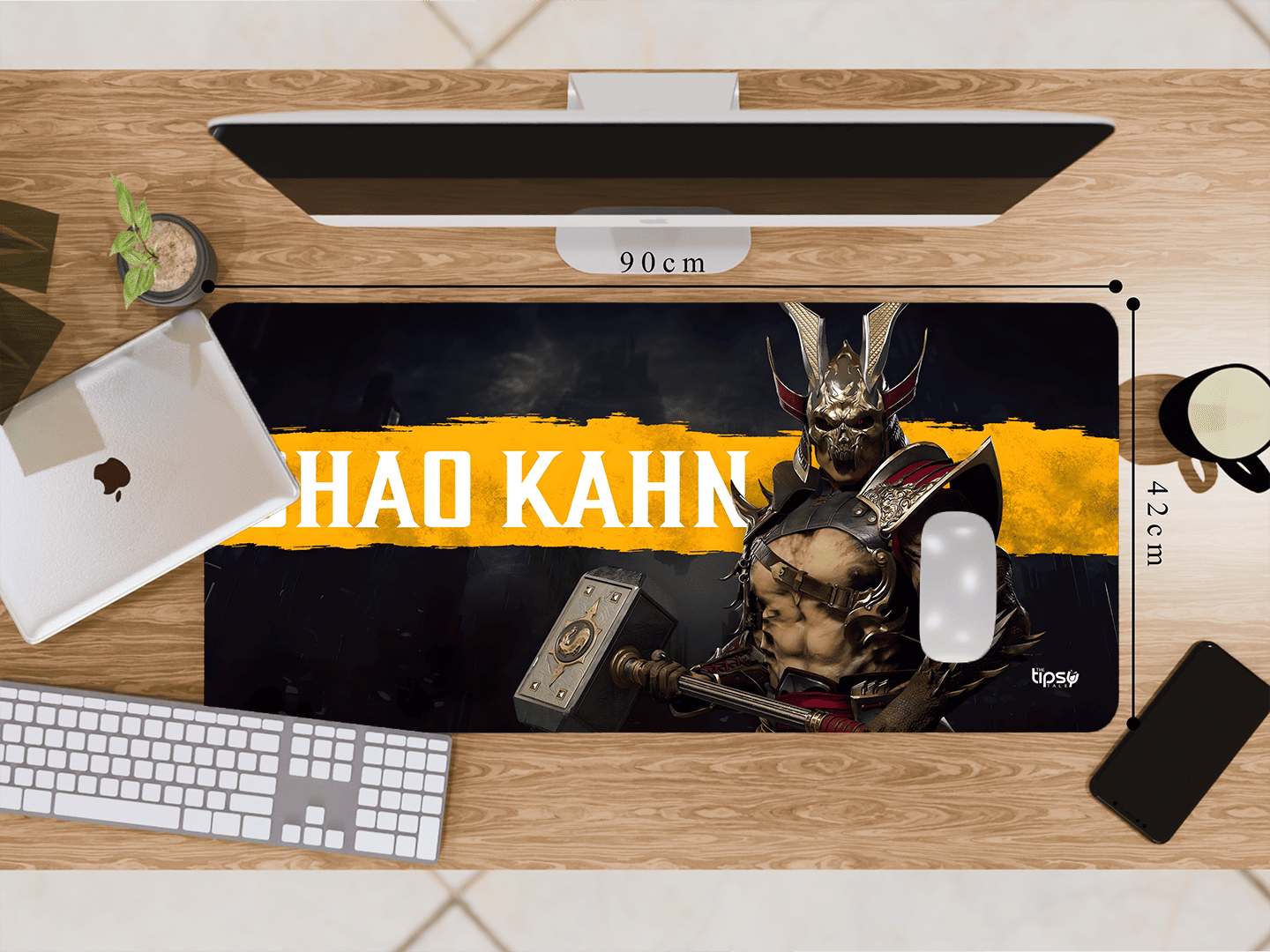 "MORTAL KOMBAT 11 SHAO KAHN" Gaming Mousepad Elevate Your Gaming Experience