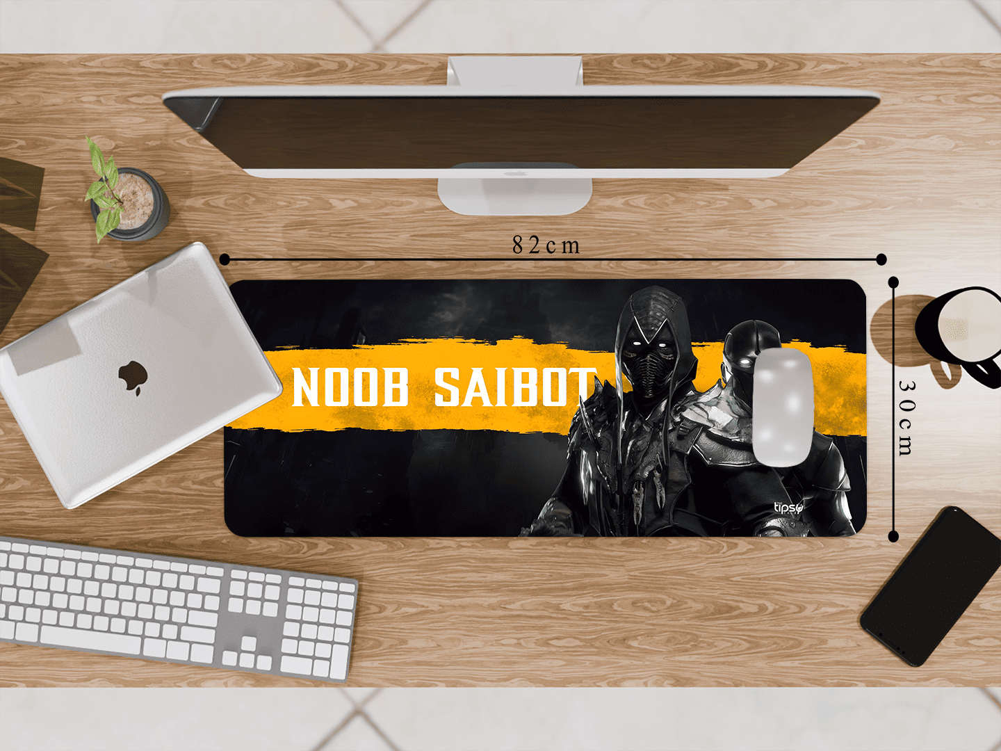 "MORTAL KOMBAT 11 NOOB SAIBOT " Gaming Mousepad Elevate Your Gaming Experience