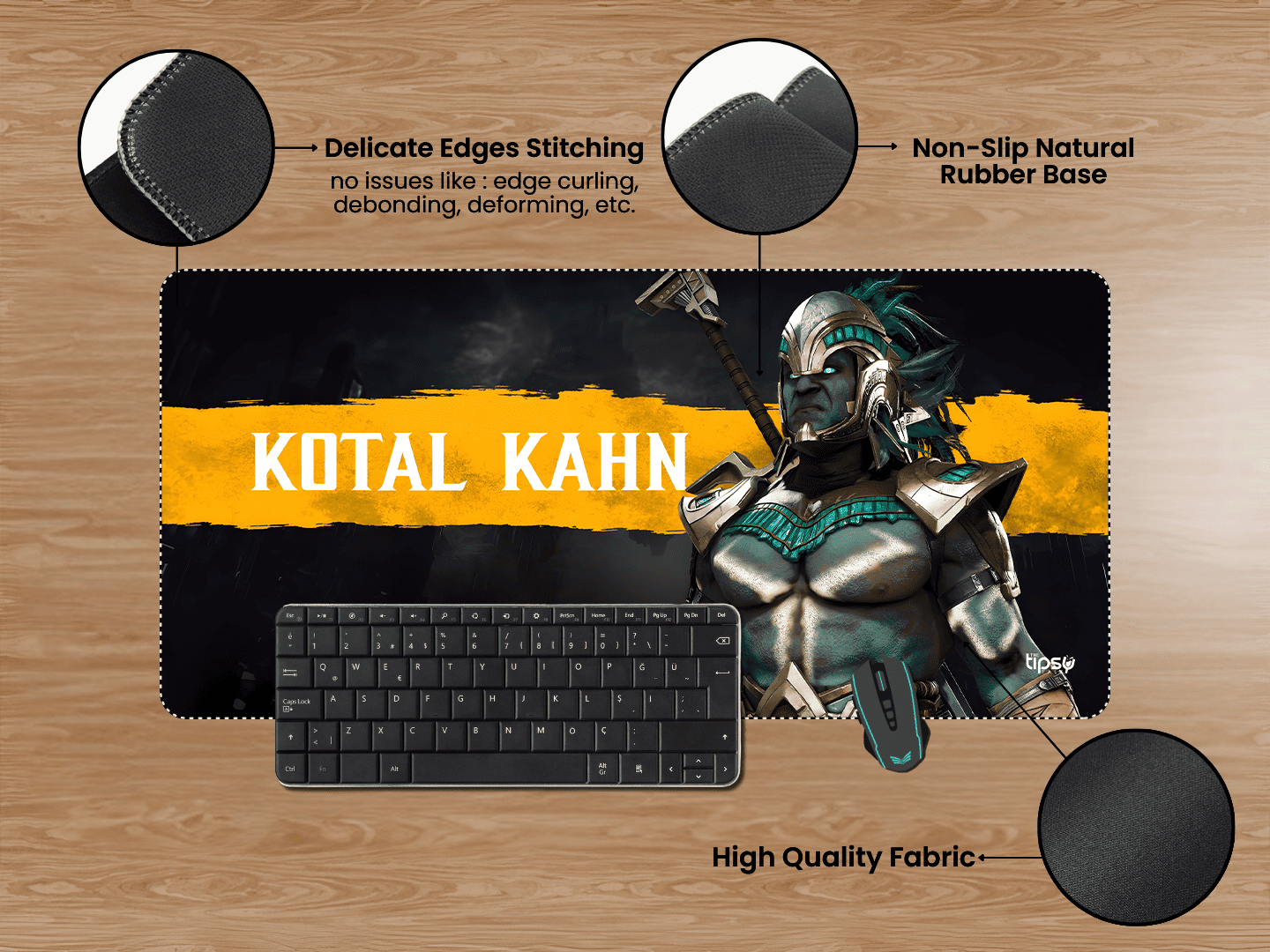 "MORTAL KOMBAT 11 KOTAL KAHN" Gaming Mousepad Elevate Your Gaming Experience
