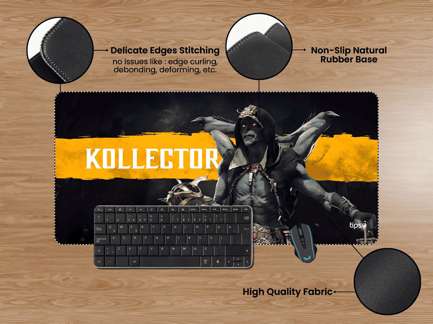 "MORTAL KOMBAT 11 KOLLECTOR" Gaming Mousepad Elevate Your Gaming Experience