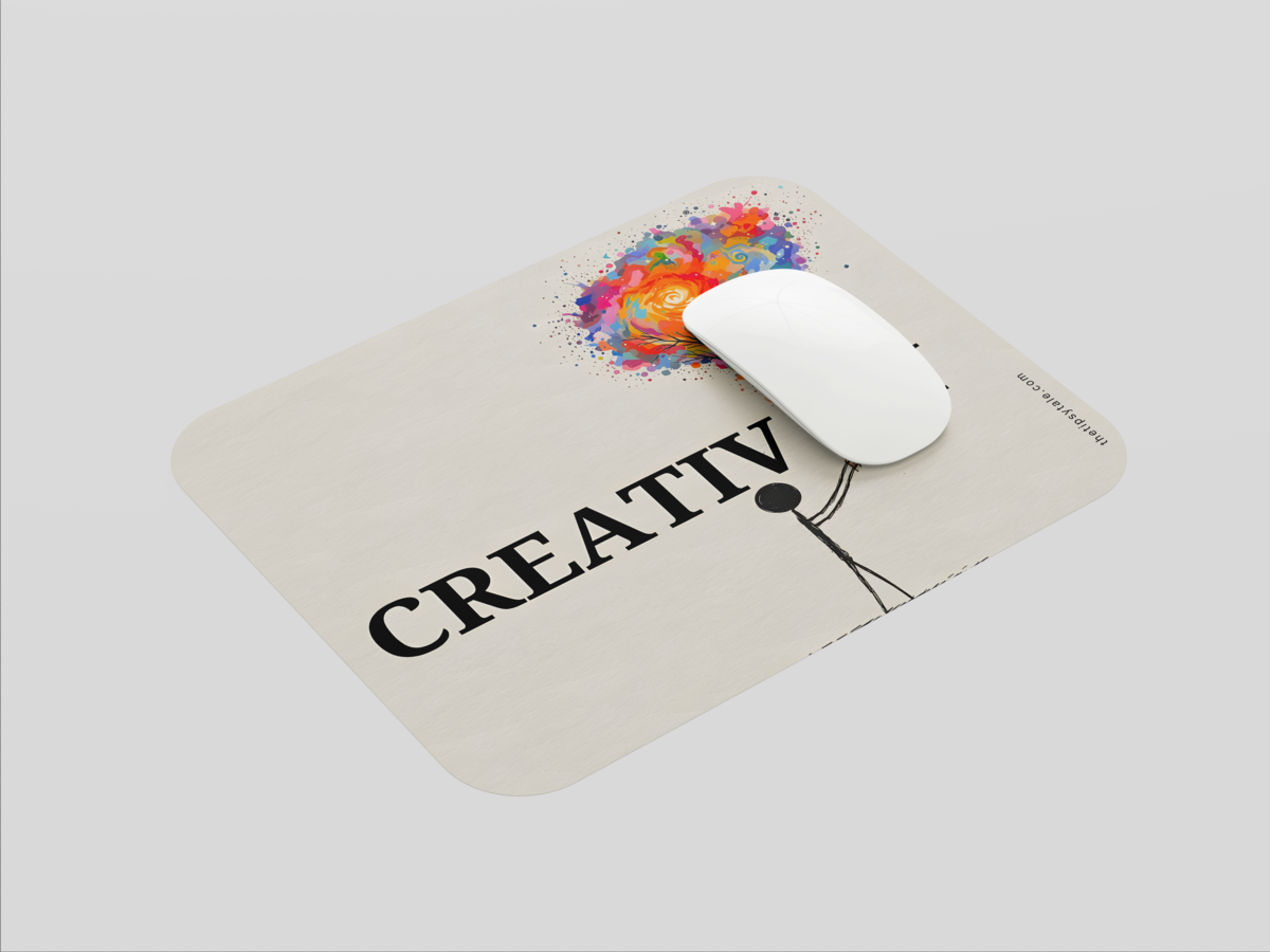 "CREATIVITY " Mousepad: Enhance Your Workspace with Style