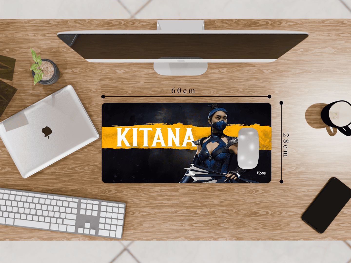 "MORTAL KOMBAT 11 KITANA" Gaming Mousepad Elevate Your Gaming Experience