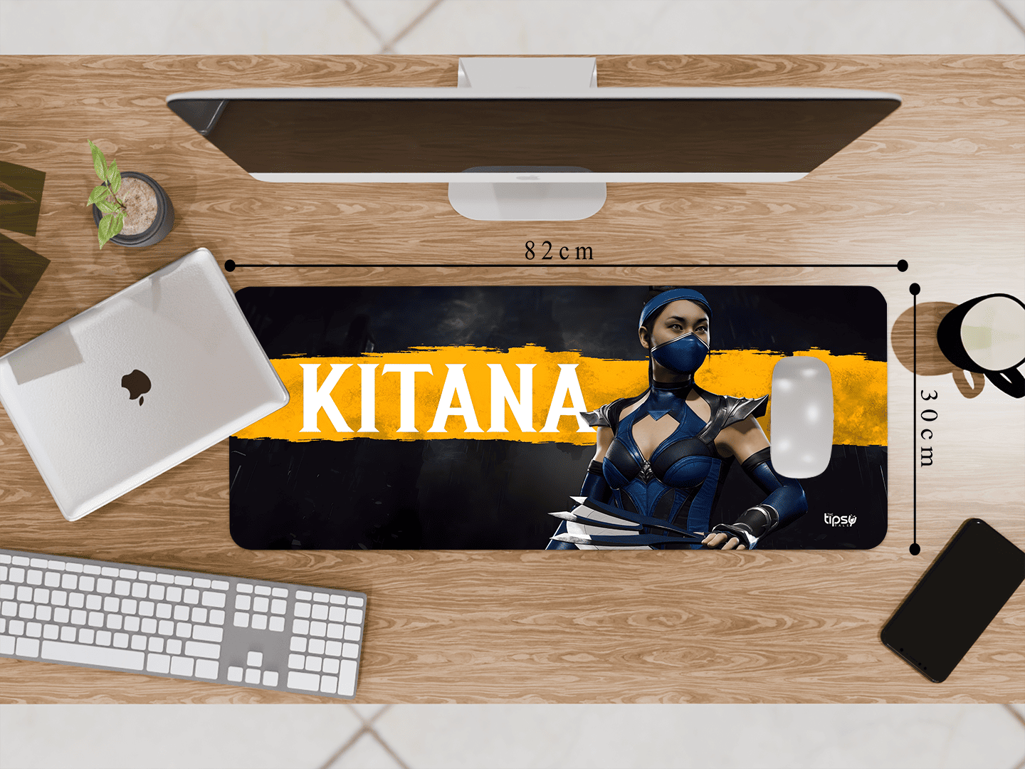 "MORTAL KOMBAT 11 KITANA" Gaming Mousepad Elevate Your Gaming Experience