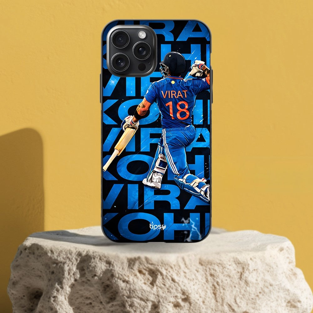 "RUN MACHINE VIRAT KOHLI CRICKET FANSHIP" -Mobile Covers Shock Resistant, Slim & Stylish Cases