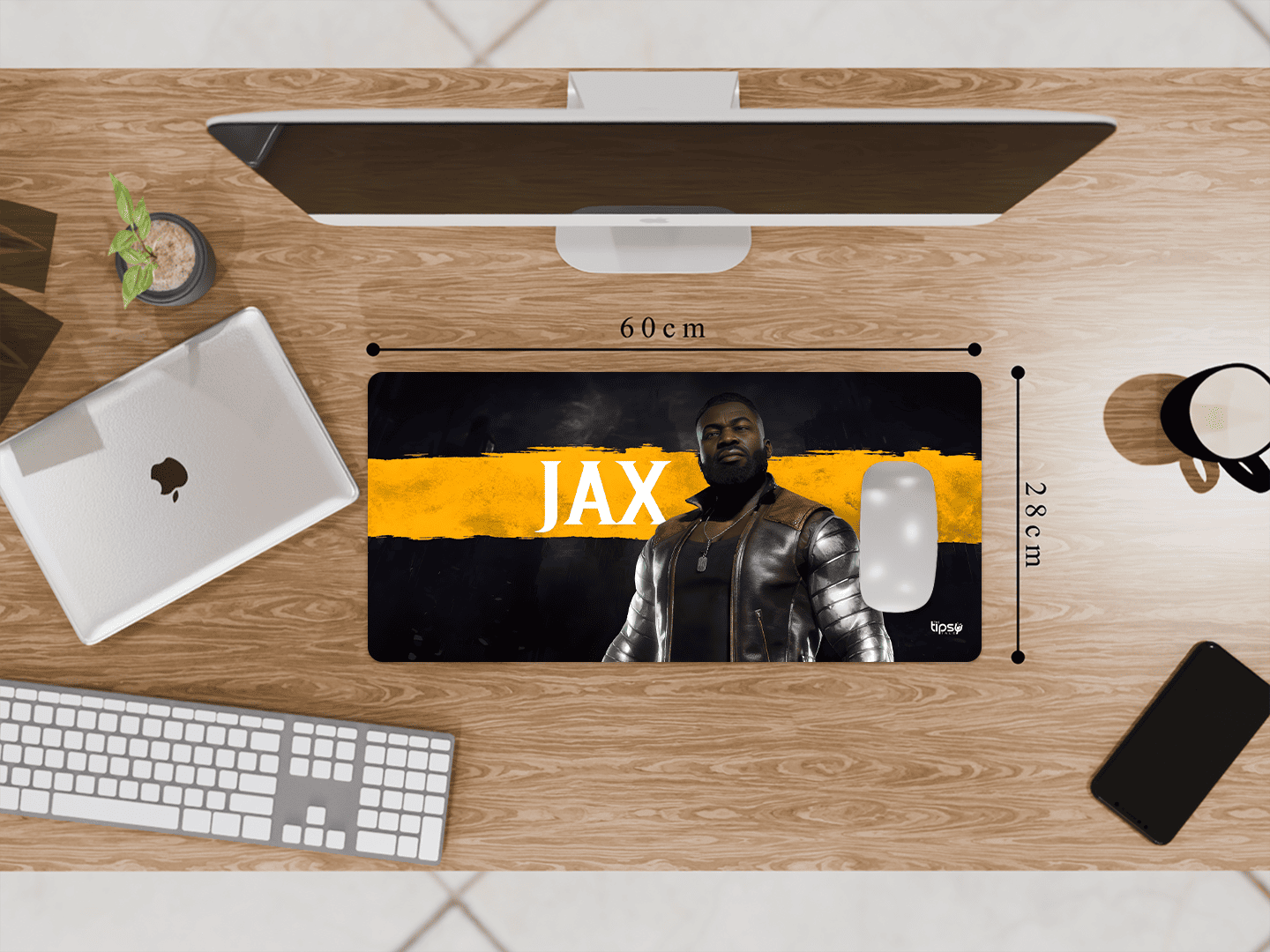 "MORTAL KOMBAT 11 JAX" Gaming Mousepad Elevate Your Gaming Experience