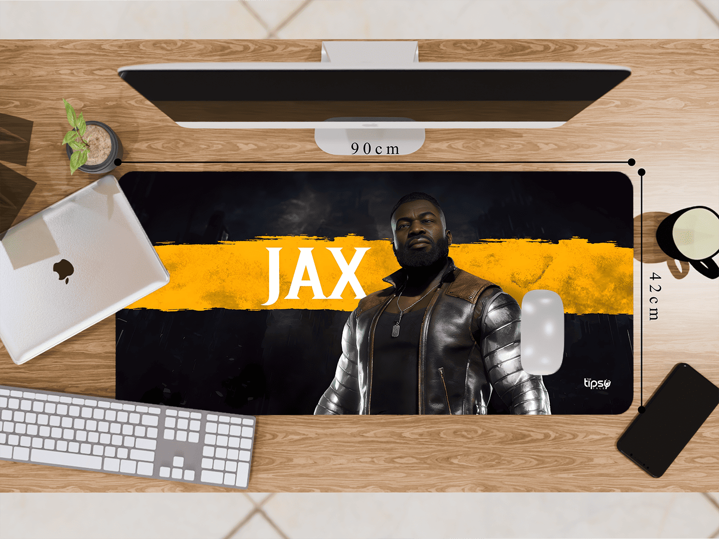 "MORTAL KOMBAT 11 JAX" Gaming Mousepad Elevate Your Gaming Experience