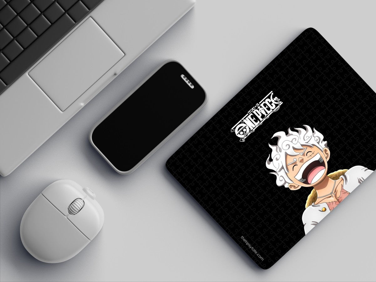 "GEAR 5 - ONE PIECE" Mousepad: Enhance Your Workspace with Style