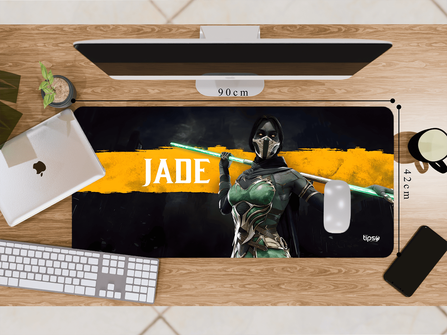 " MORTAL KOMBAT 11 JADE" Gaming Mousepad Elevate Your Gaming Experience