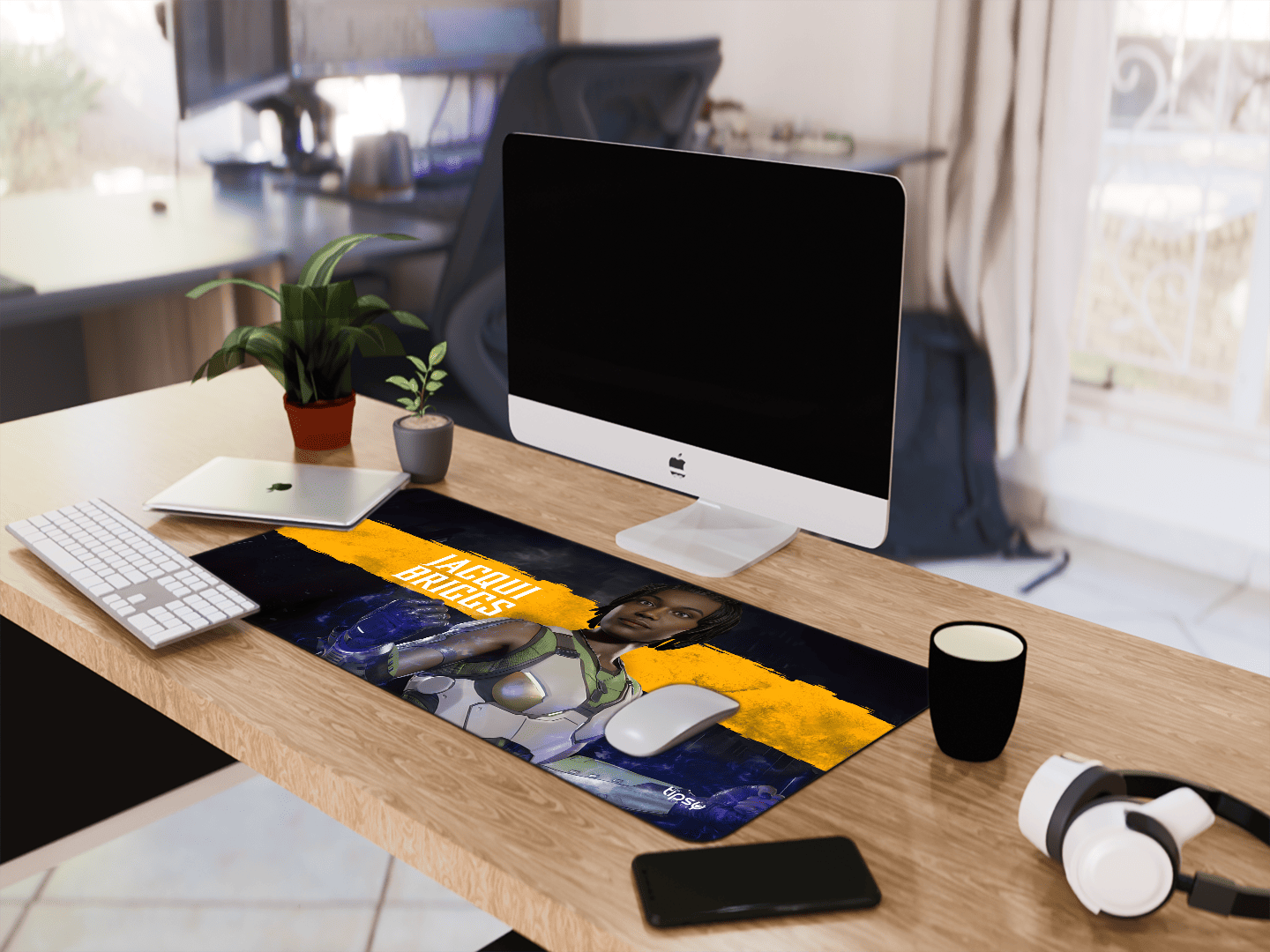 "MORTAL KOMBAT 11 JACQUI BRIGGS" Gaming Mousepad Elevate Your Gaming Experience
