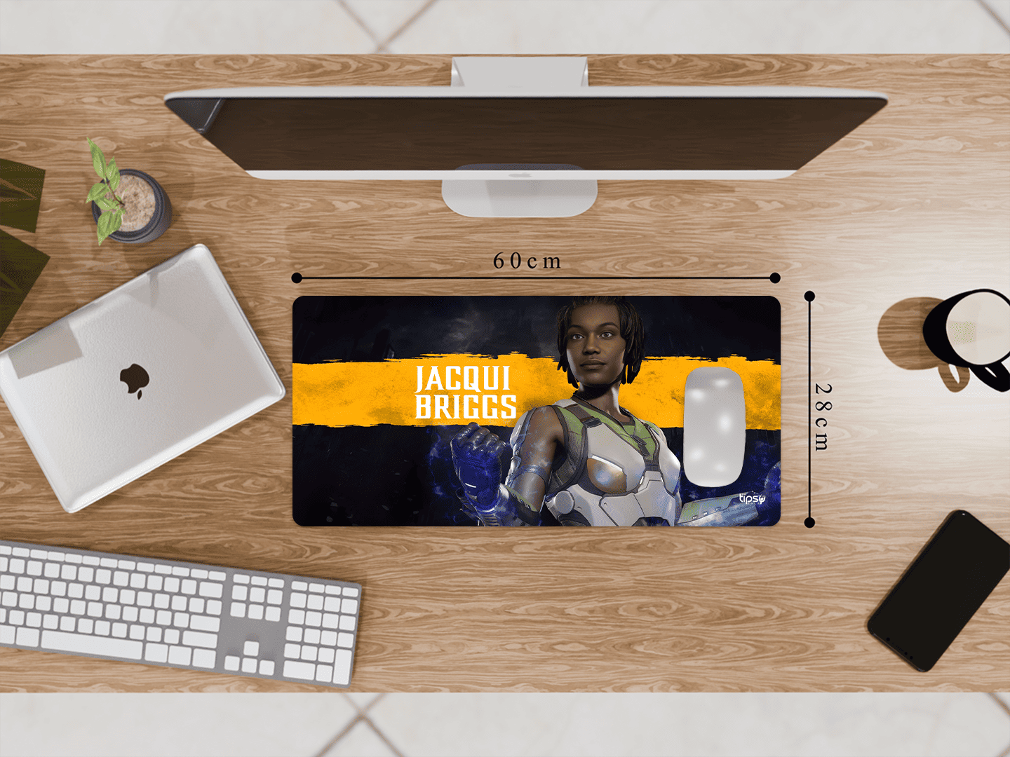 "MORTAL KOMBAT 11 JACQUI BRIGGS" Gaming Mousepad Elevate Your Gaming Experience