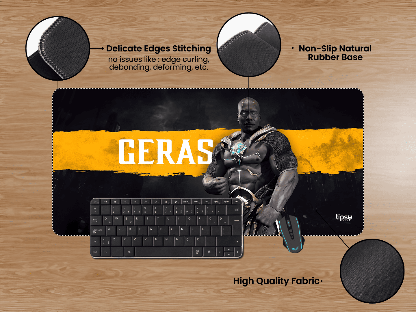 "MORTAL KOMBAT 11 GERAS" Gaming Mousepad Elevate Your Gaming Experience