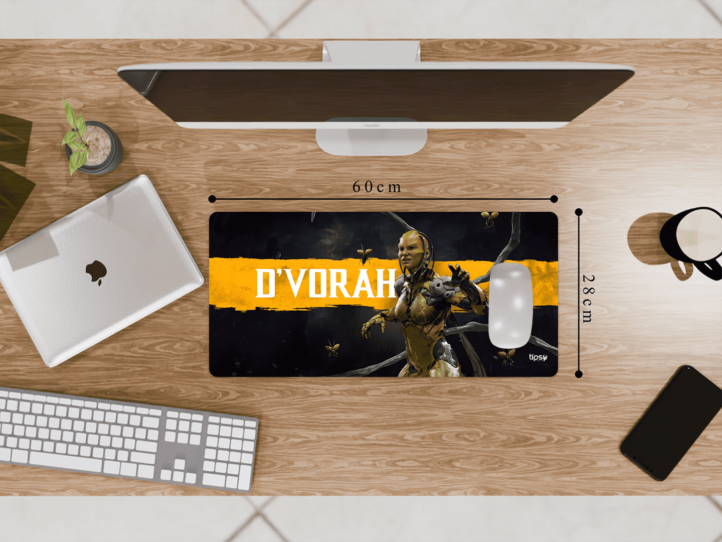 "MORTAL KOMBAT 11 DVORAH " Gaming Mousepad Elevate Your Gaming Experience