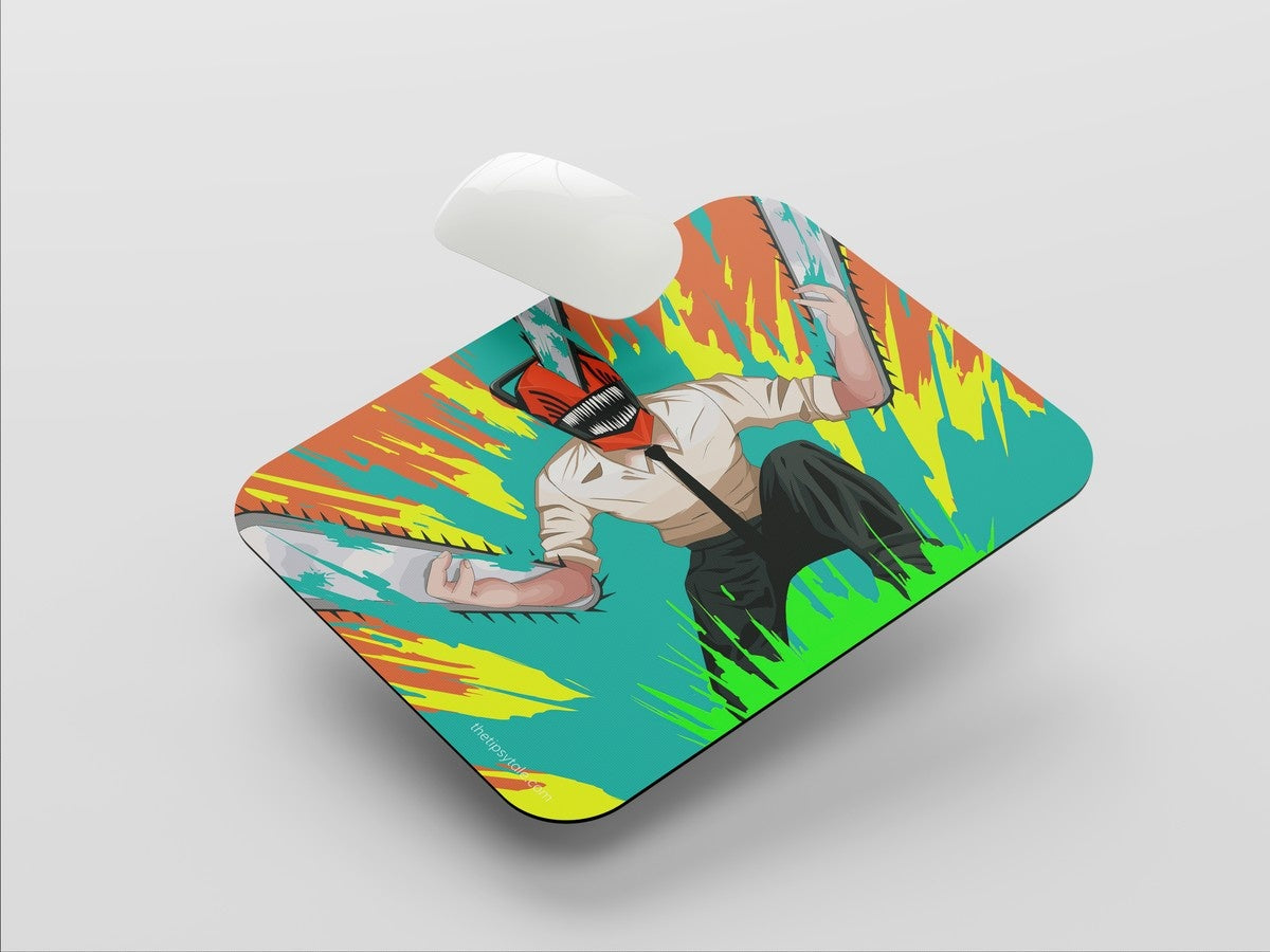 "CHAINSAW MAN MANGA SERIES - ANIME" Mousepad: Enhance Your Workspace with Style