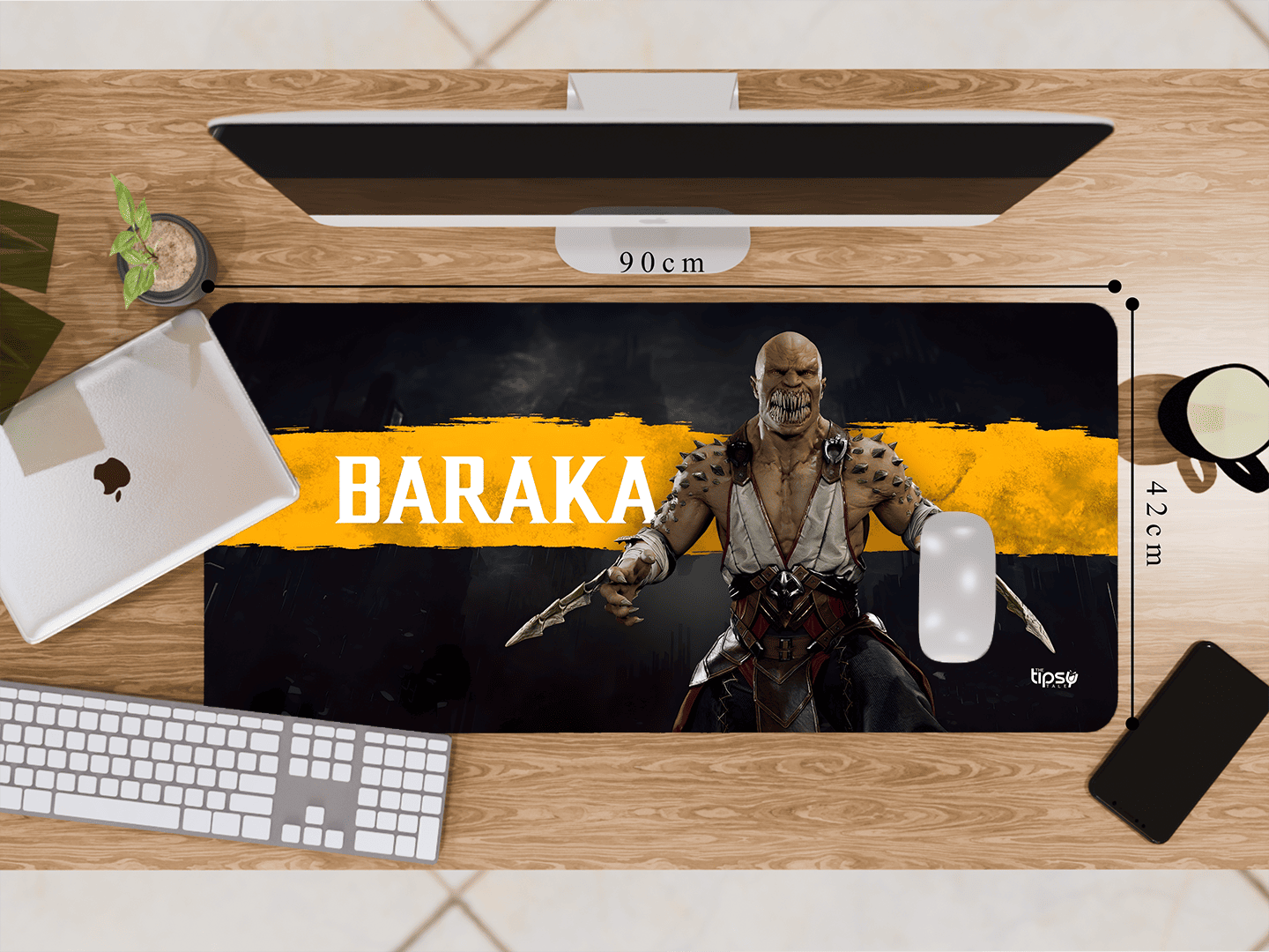 "MORTAL KOMBAT 11 BARAKA" Gaming Mousepad Elevate Your Gaming Experience