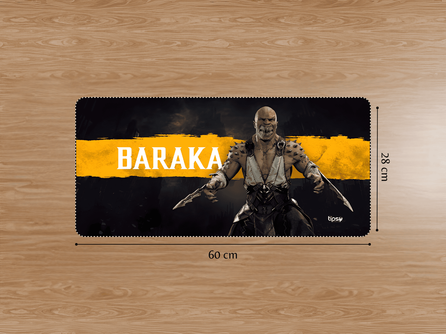 "MORTAL KOMBAT 11 BARAKA" Gaming Mousepad Elevate Your Gaming Experience