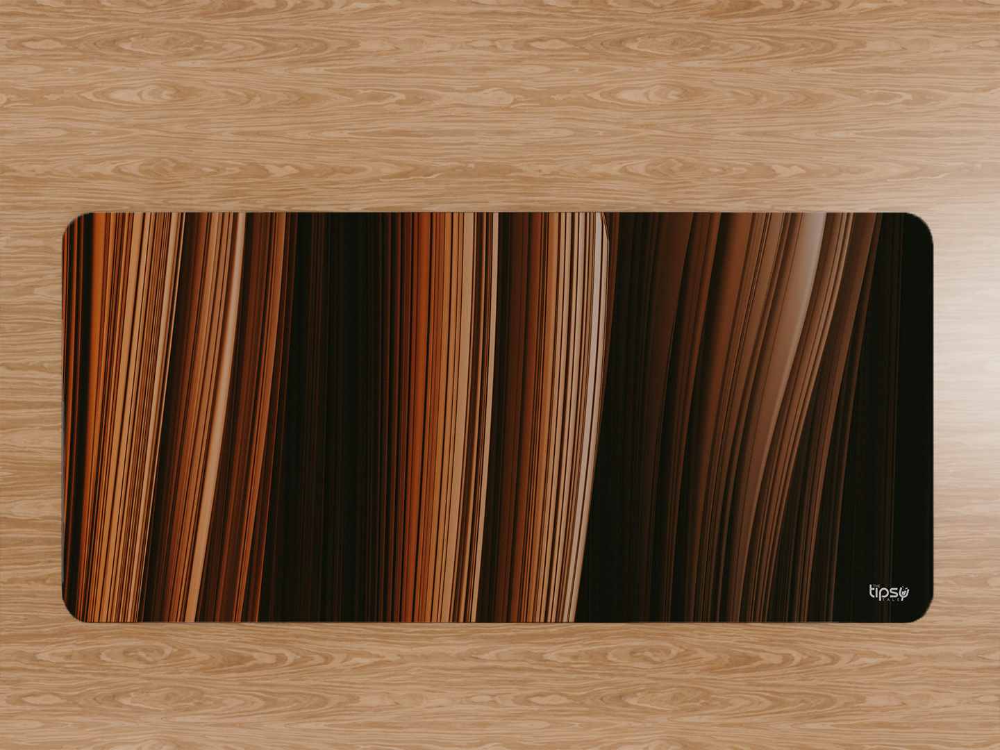 "Abstract Brown Patterns" Gaming Mousepad Elevate Your Gaming Experience