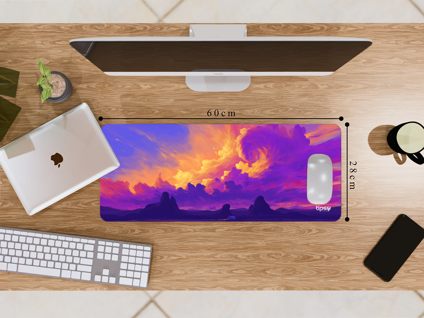 "AESTHETIC SKY view" Gaming Mousepad Elevate Your Gaming Experience