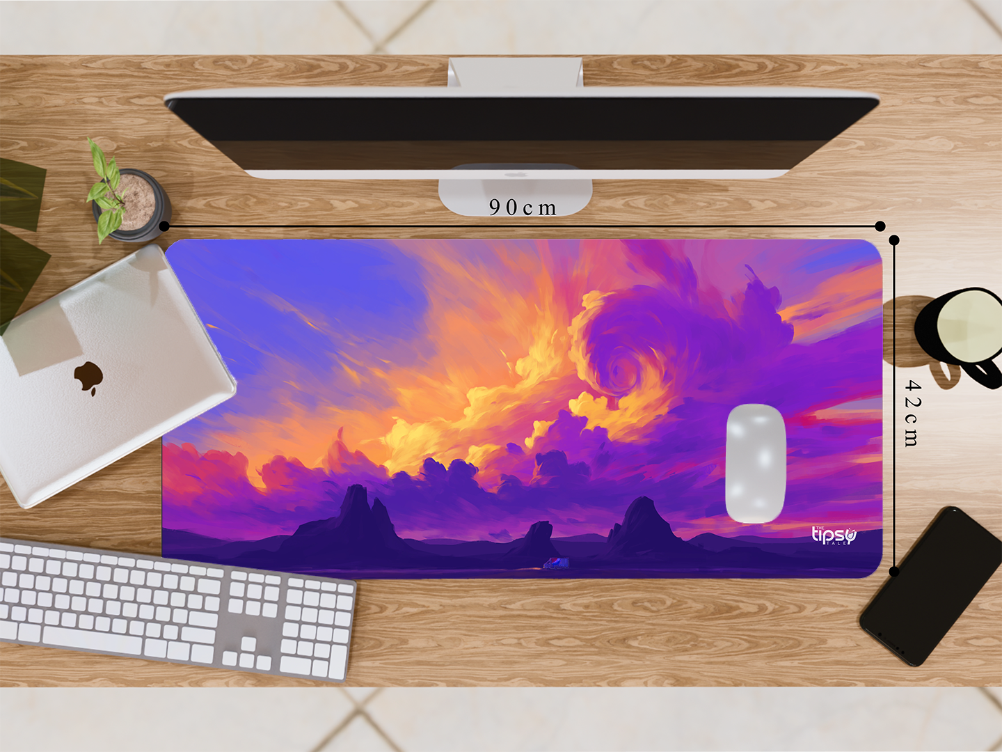 "AESTHETIC SKY view" Gaming Mousepad Elevate Your Gaming Experience