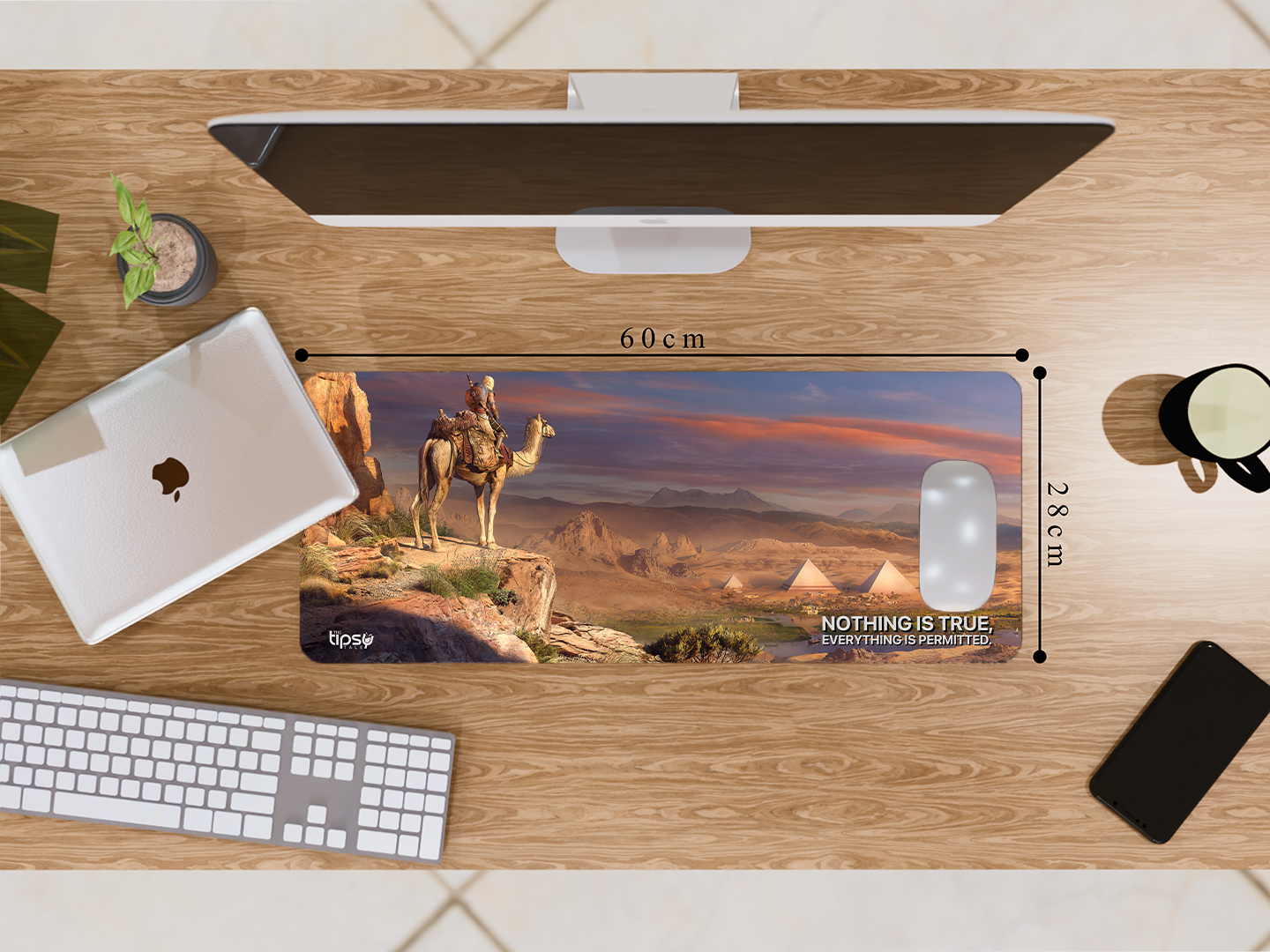 "ASSASIN'S CREED -Video Play" Gaming Mousepad- Elevate Your Gaming Experience