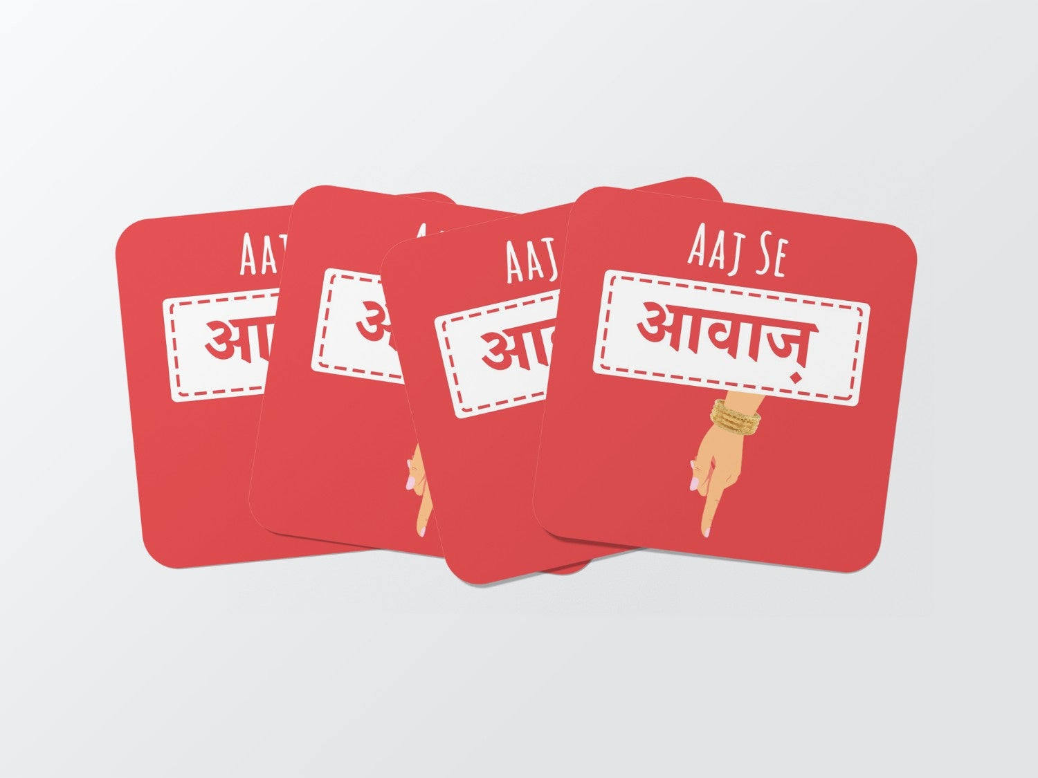Raise Your Voice with 'Aaj se Awaaz Neeche':Coaster