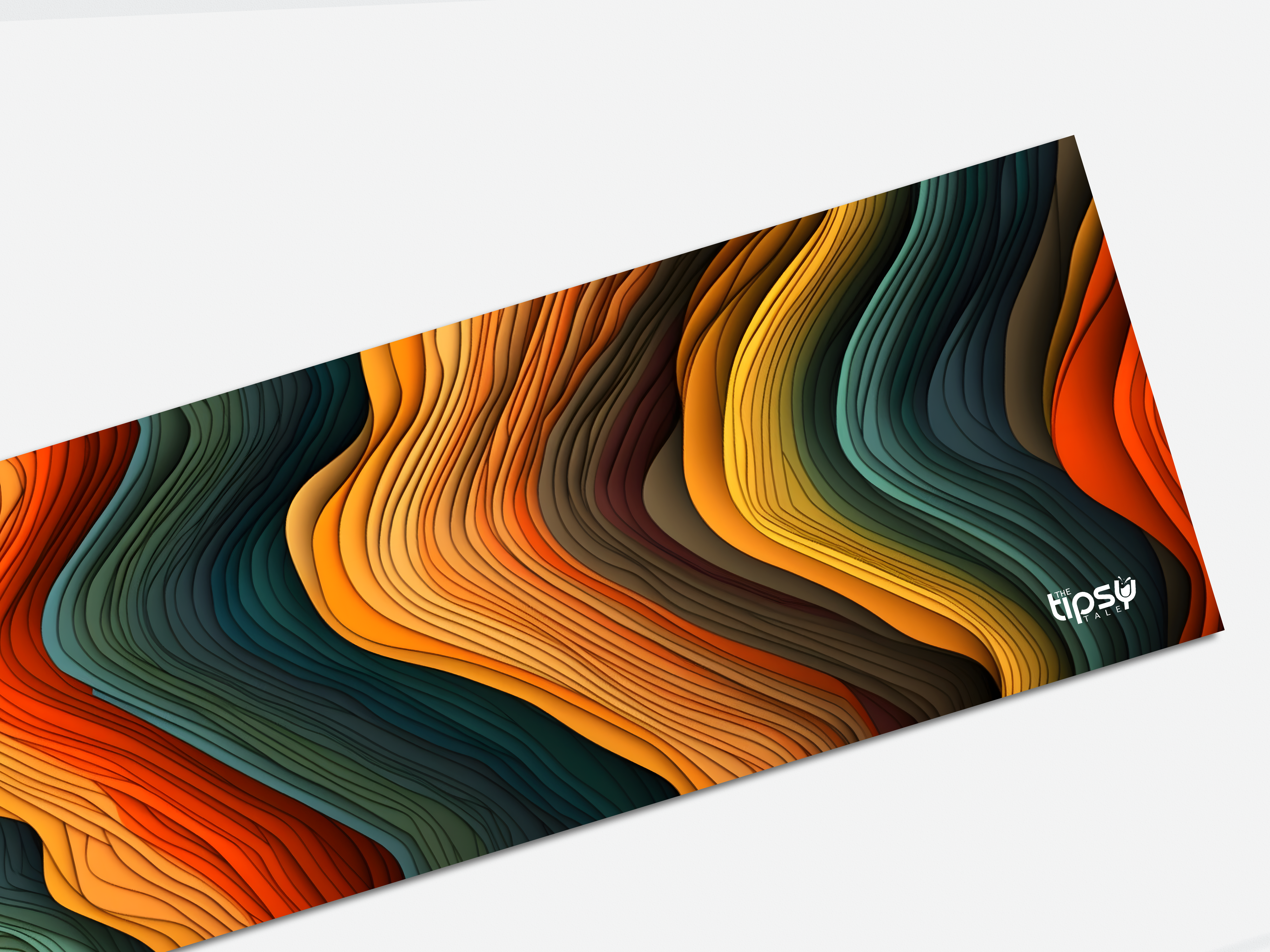 "Lost in the Flow" Gaming Mousepad Elevate Your Gaming Experience