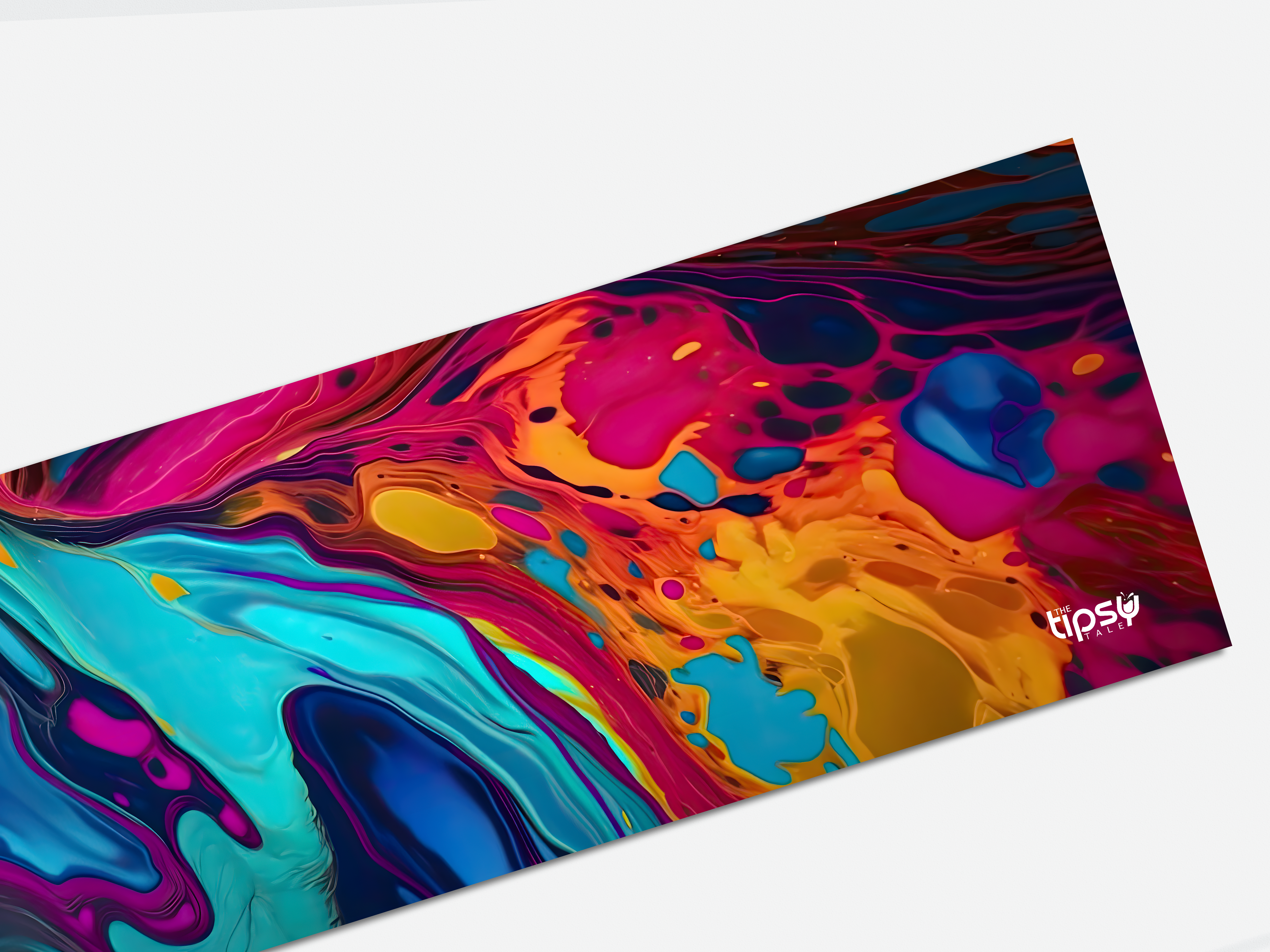 "Splash of Joy" Gaming Mousepad Elevate Your Gaming Experience