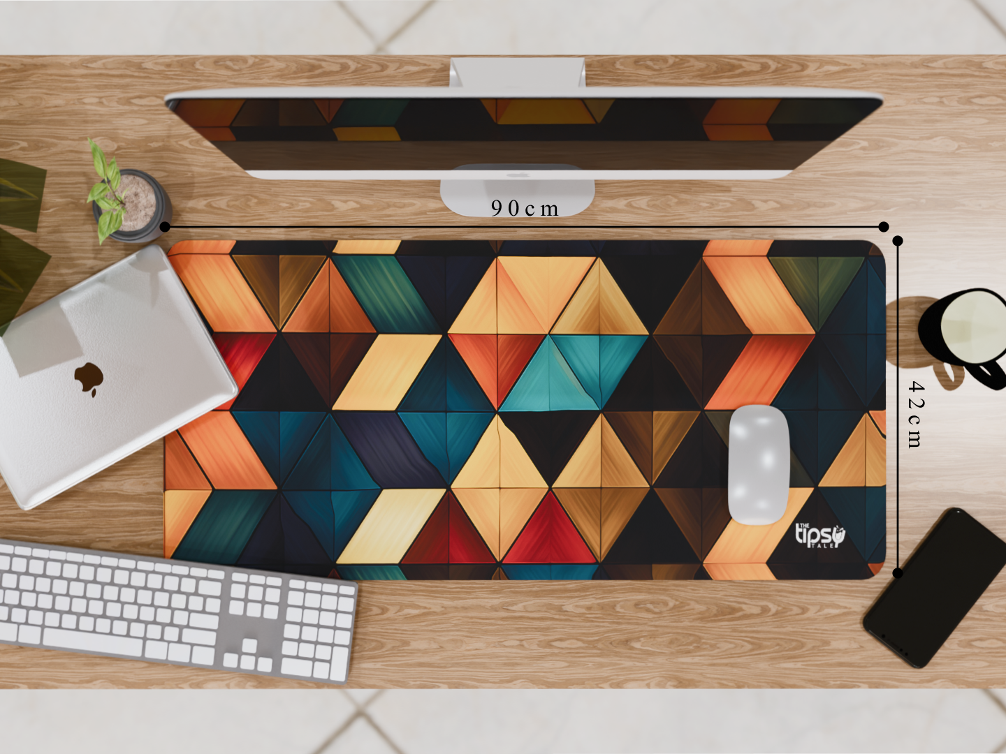 "Lost in the Maze" Gaming Mousepad Elevate Your Gaming Experience