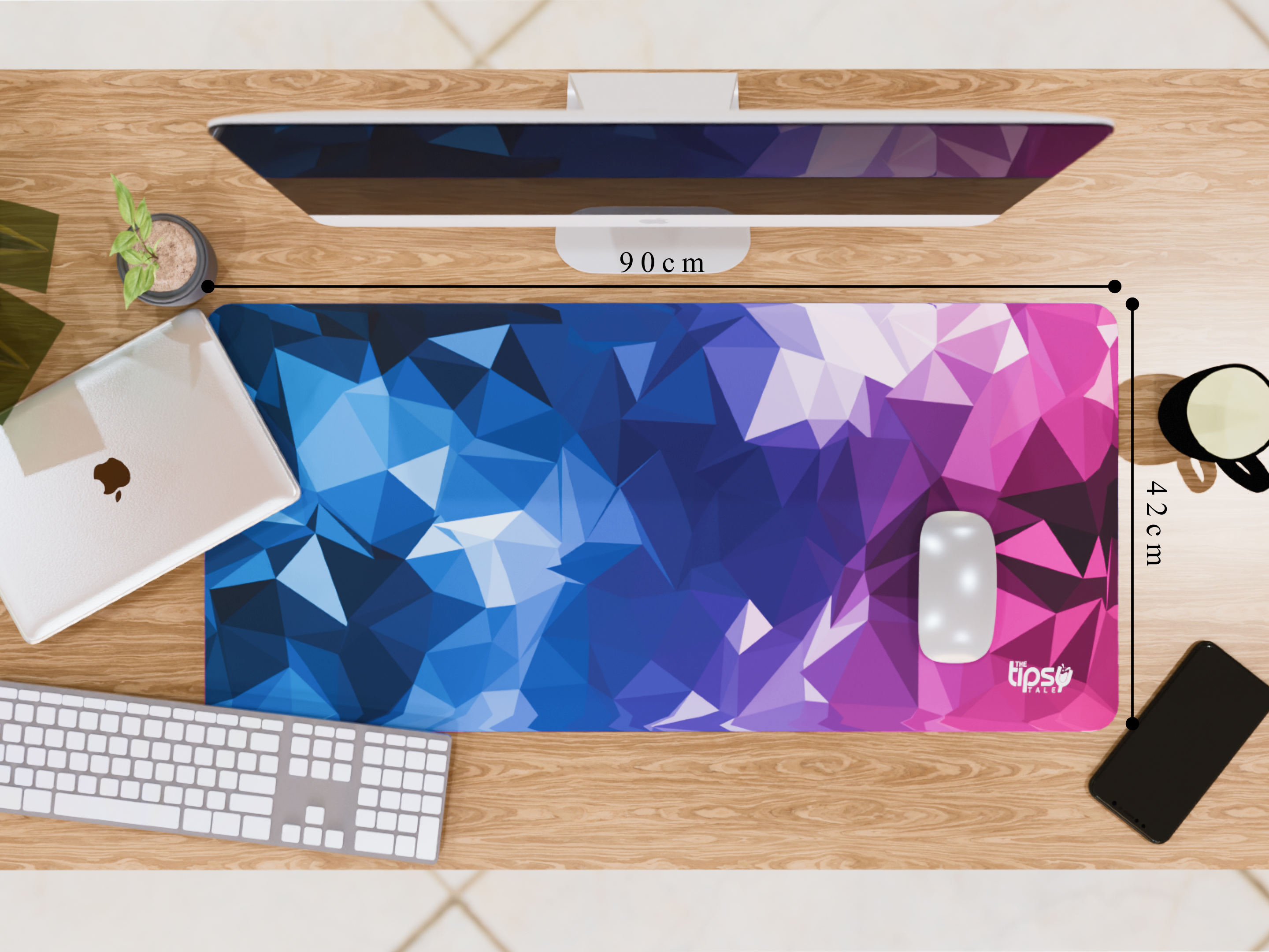"Lost in the Pyramid" Gaming Mousepad Elevate Your Gaming Experience