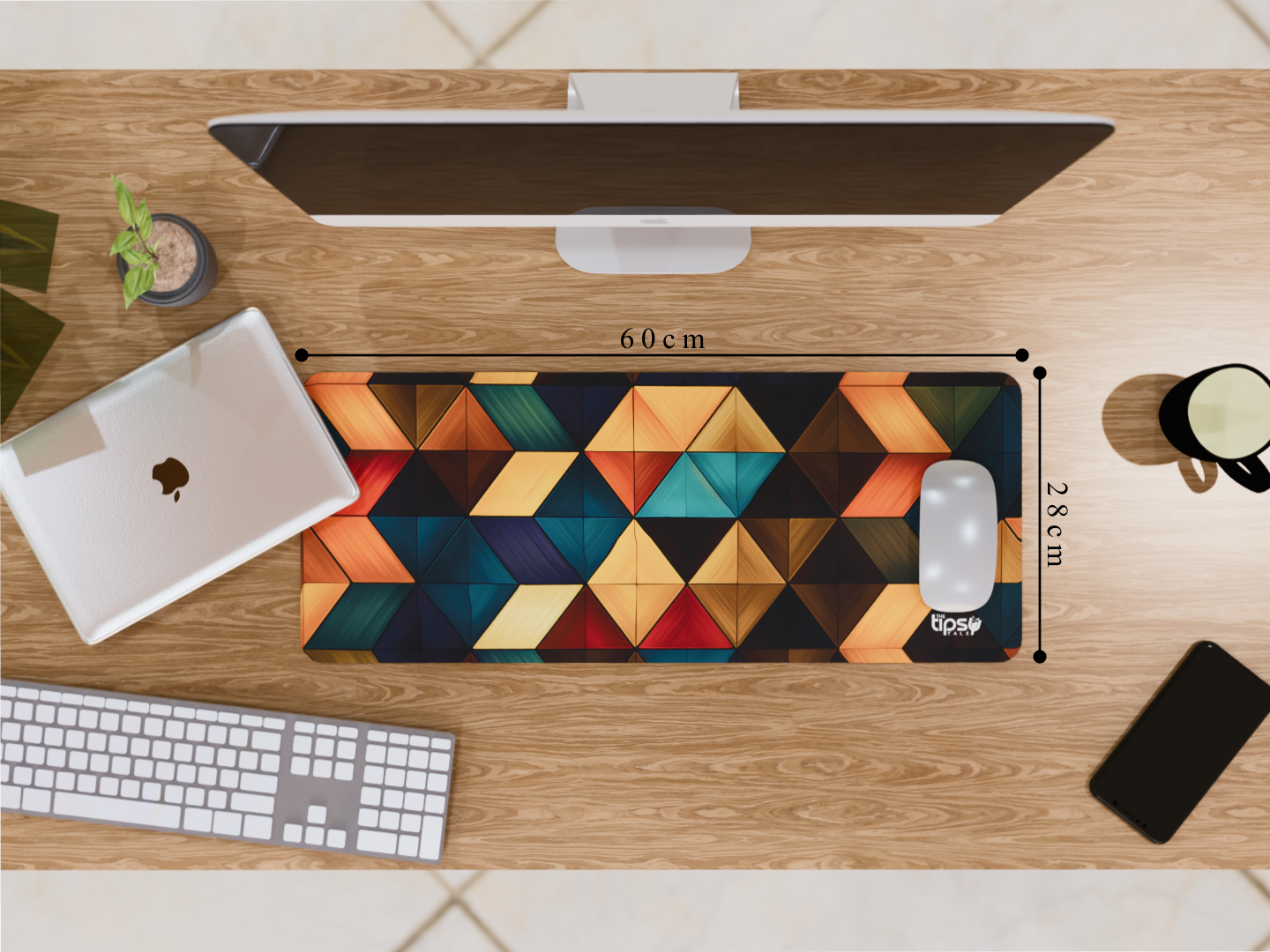 "Lost in the Maze" Gaming Mousepad Elevate Your Gaming Experience