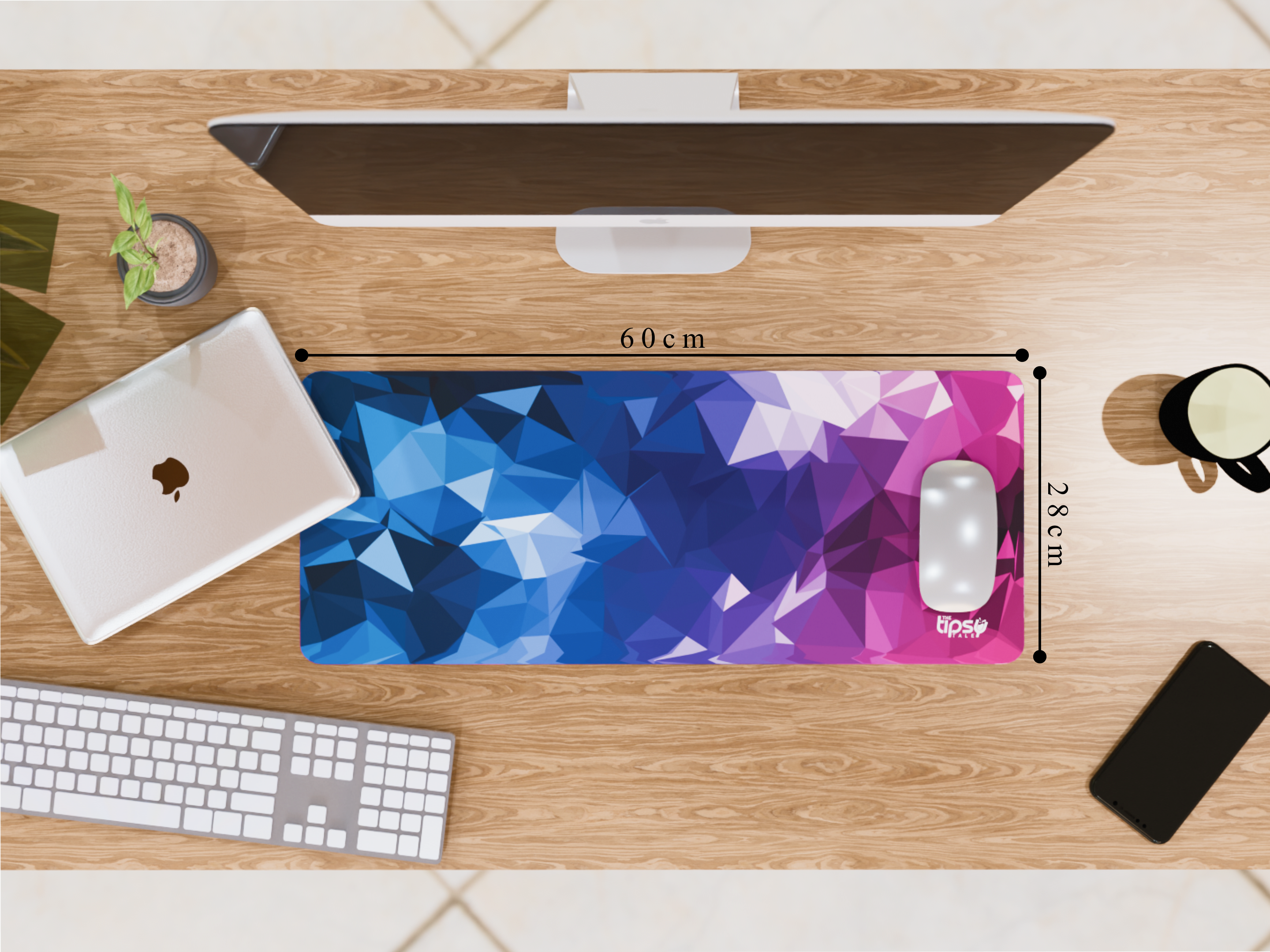 "Lost in the Pyramid" Gaming Mousepad Elevate Your Gaming Experience