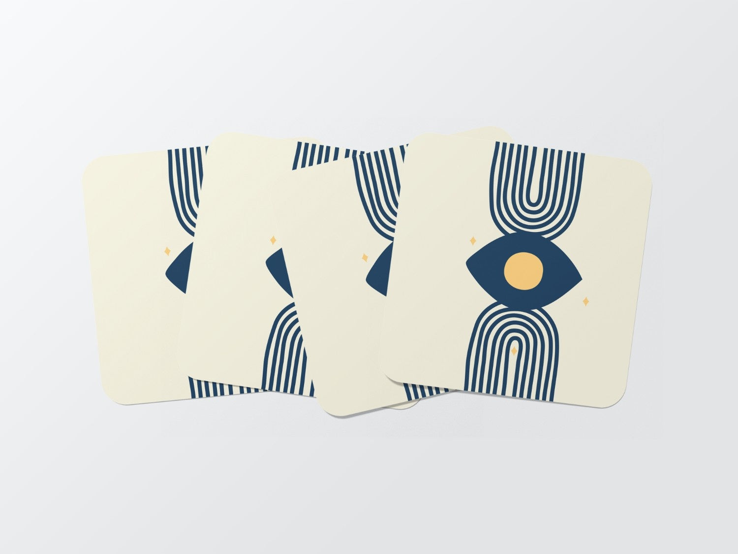 Elevate Your Tabletop with Nazar Tika Art Coaster Set