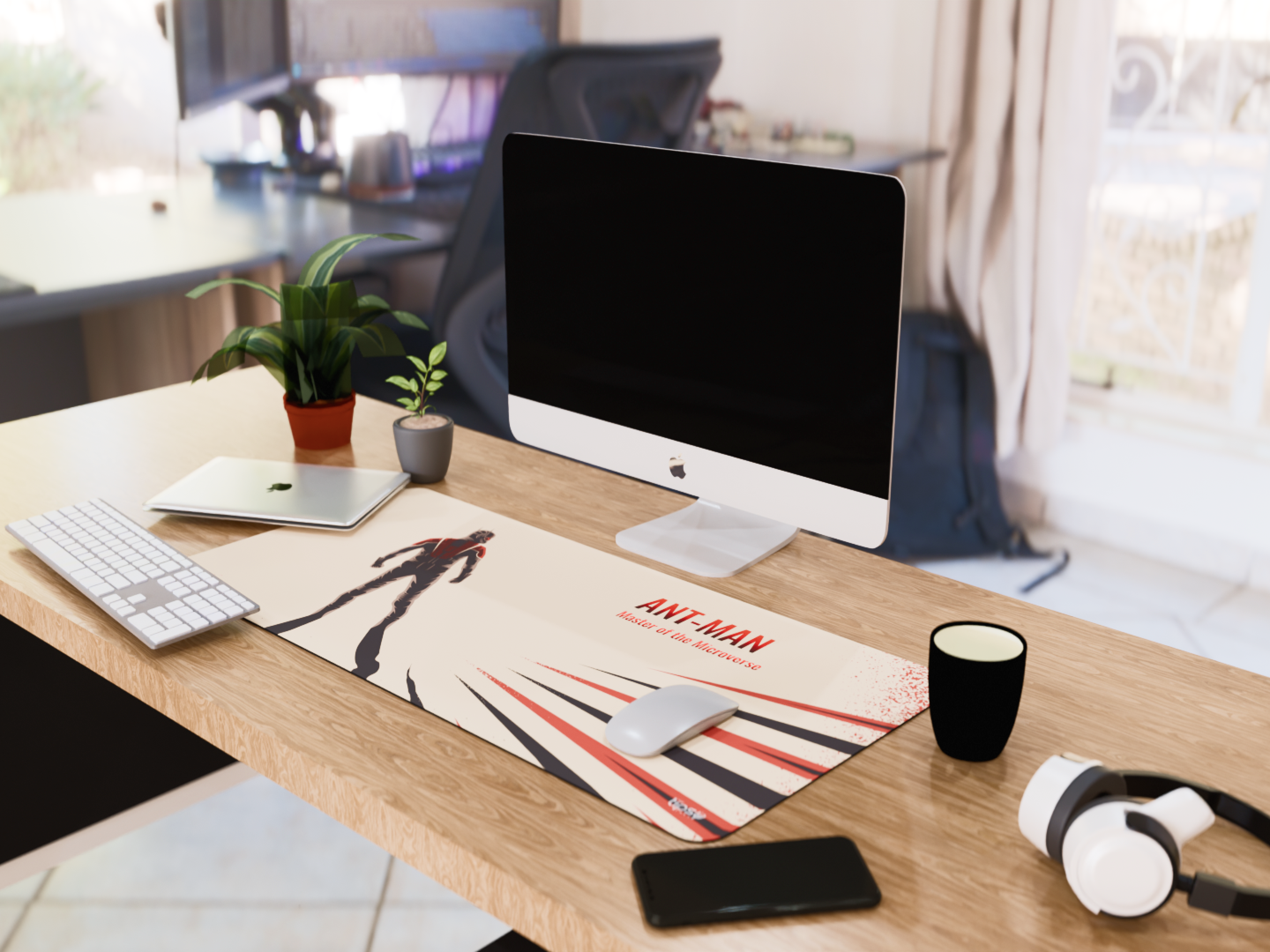 "Ant Man" Gaming Mousepad Elevate Your Gaming Experience the Marvel Style