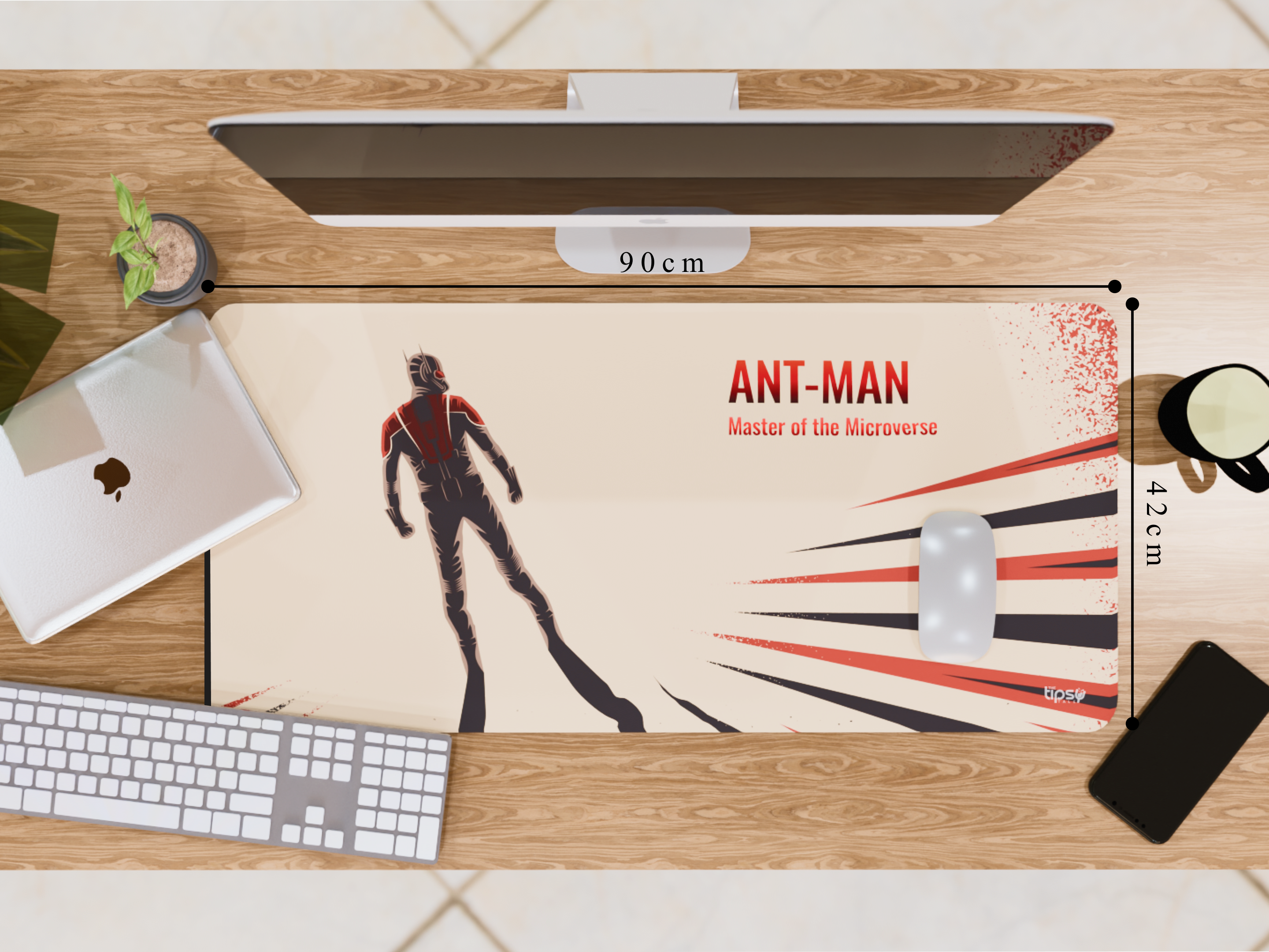 "Ant Man" Gaming Mousepad Elevate Your Gaming Experience the Marvel Style