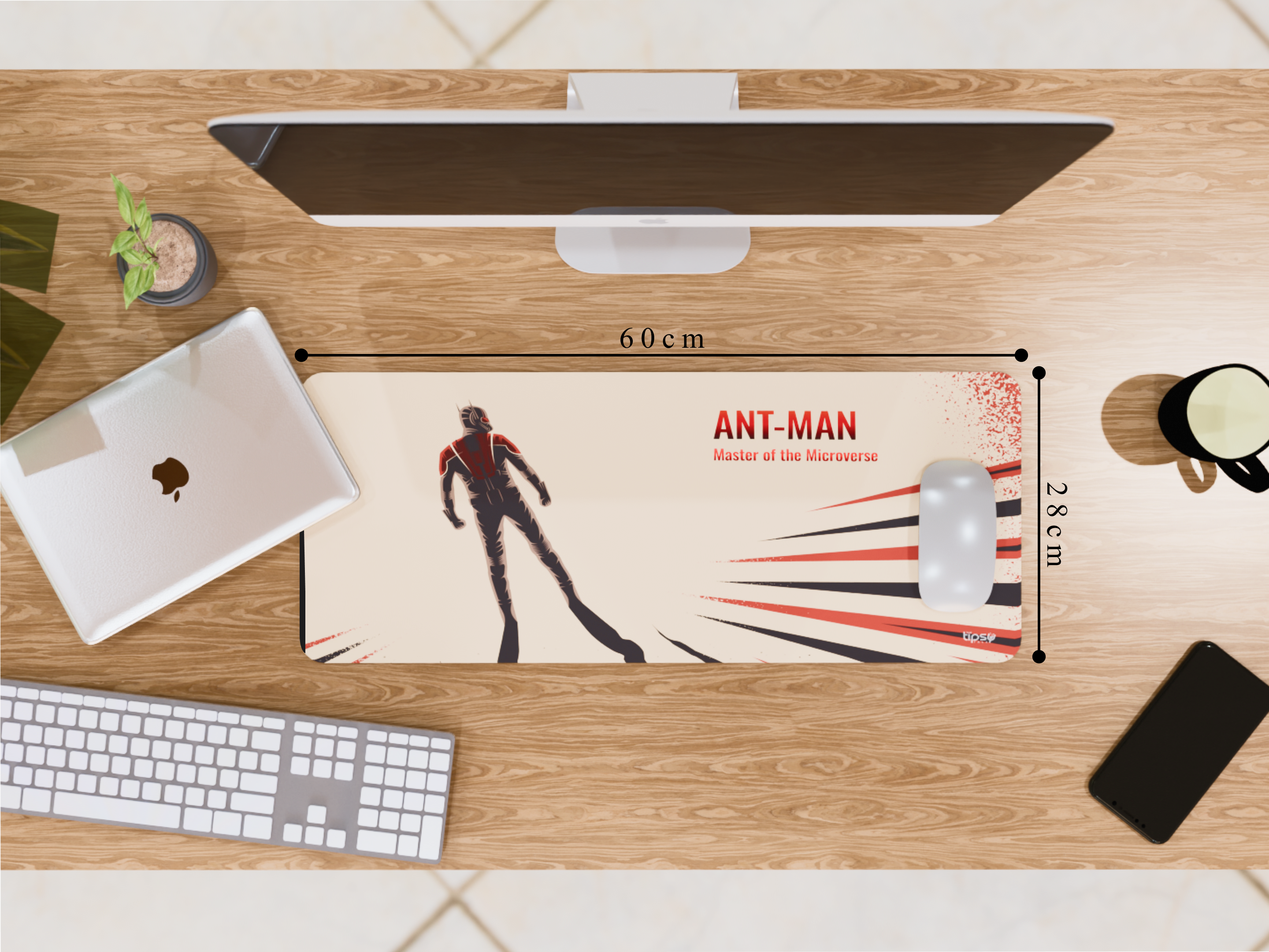 "Ant Man" Gaming Mousepad Elevate Your Gaming Experience the Marvel Style