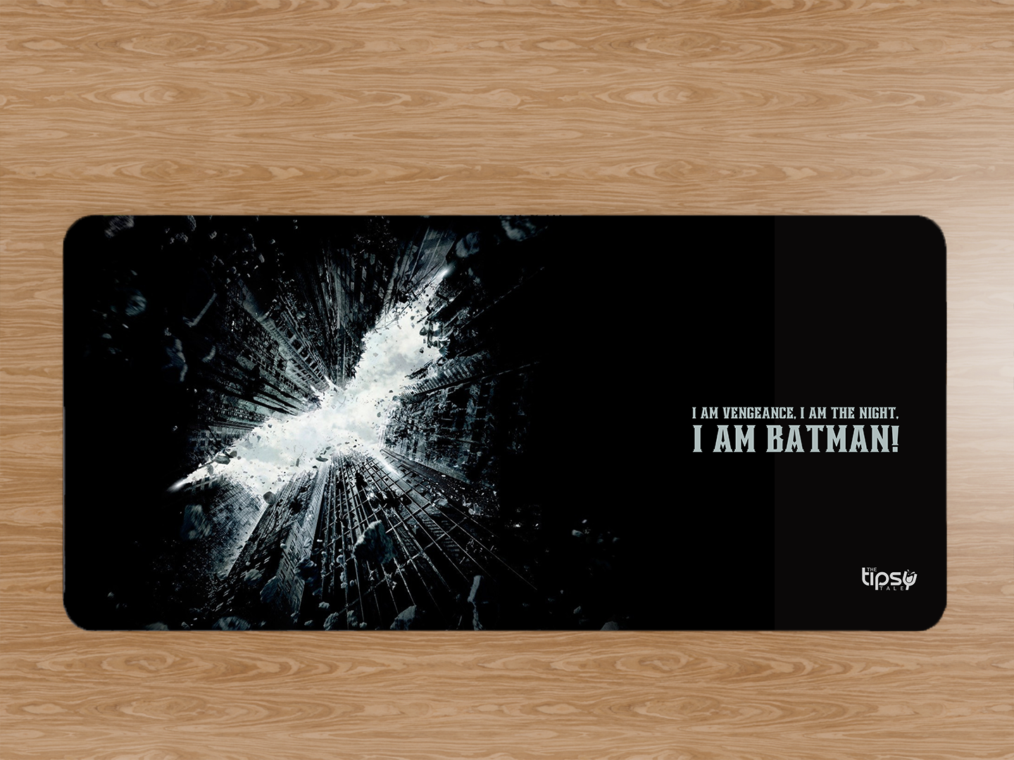 "I AM BAT MAN Theme-DC" Gaming Mousepad- Elevate Your Gaming Experience